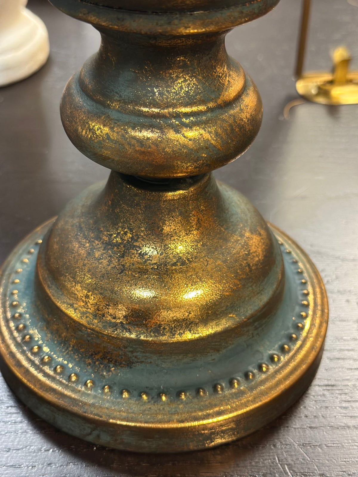 Gold Trophy Vase with Handles