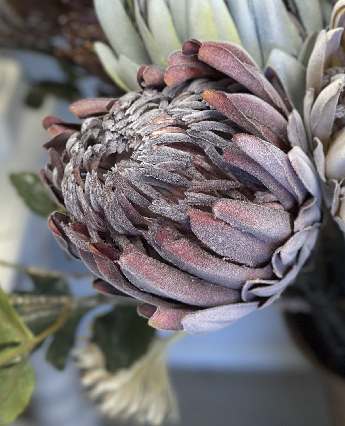 Artifical King Protea Bouquet(Sold Individually)