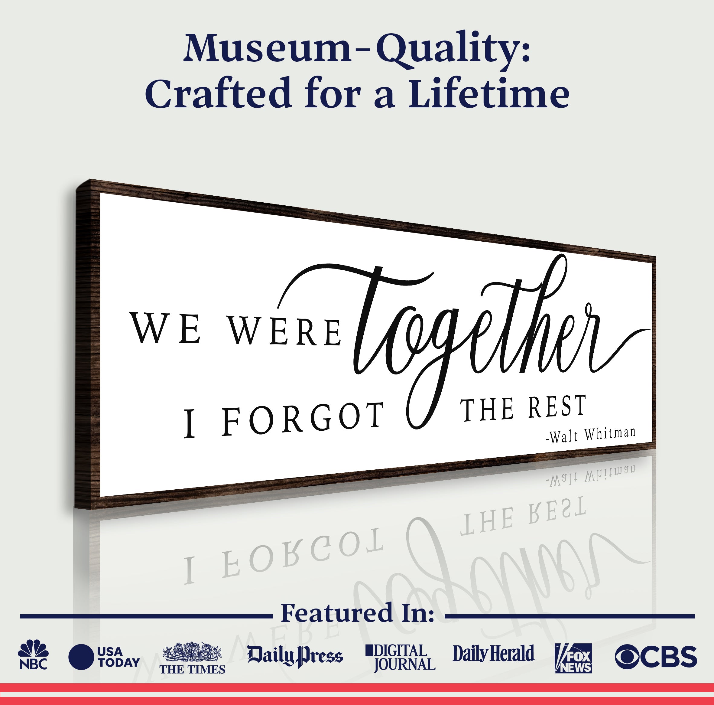 We Were Together, I Forgot The Rest Sign II