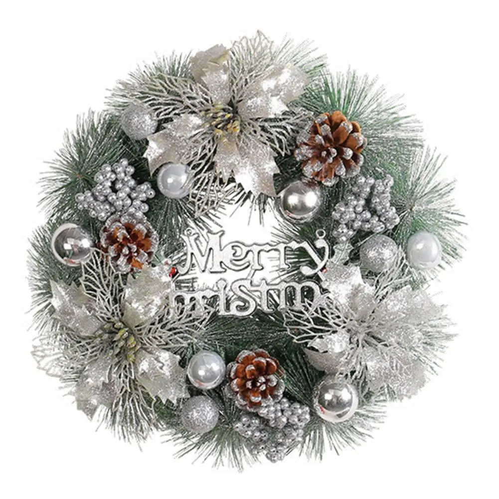 Christmas Wreath Window Holiday Decoration-0