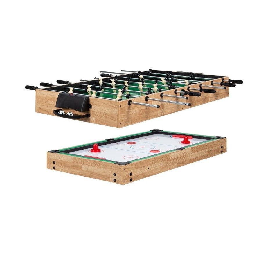 10-in-1 Combo Game Room Table Set Pool, Foosball, Ping Pong, Chess - PRHOMZ
