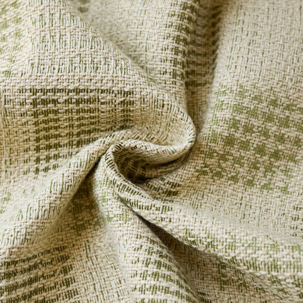 Juniper Woven Textured Plaid Curtains