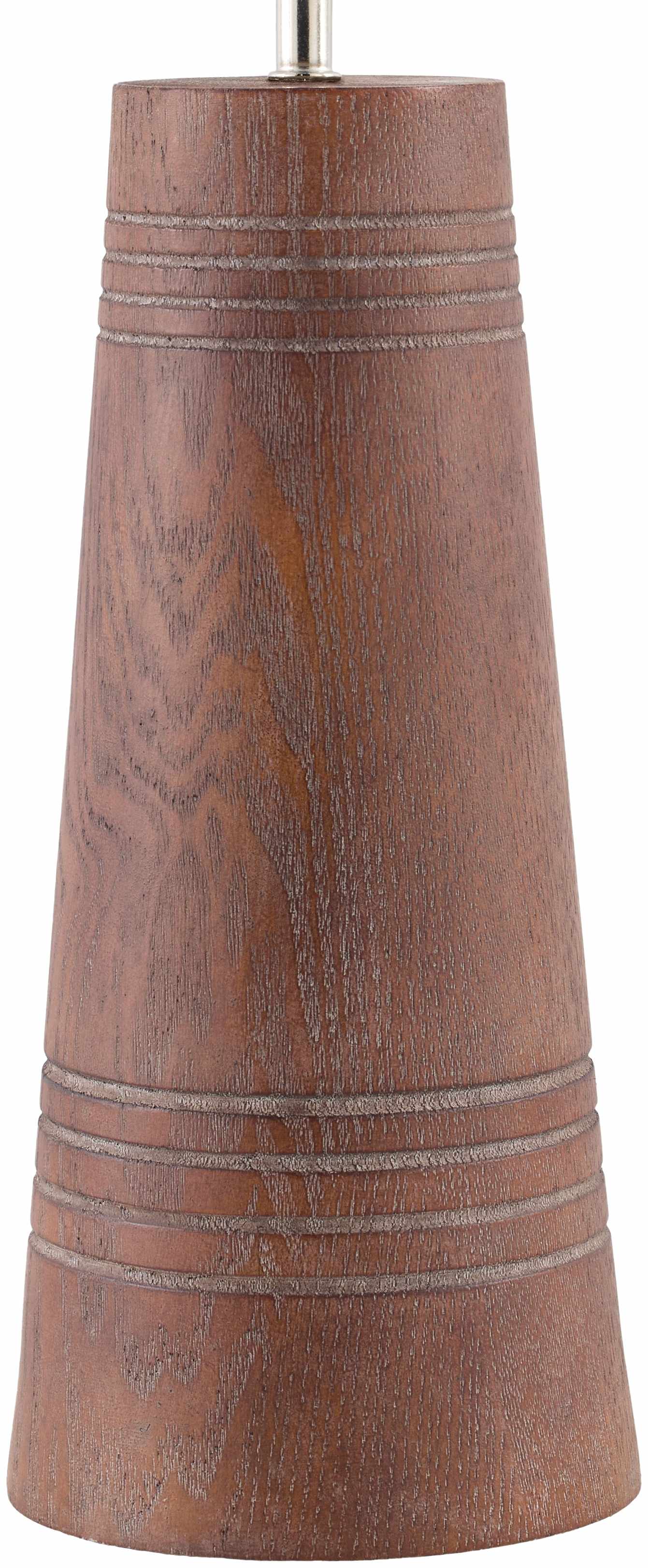 Kalyandurg Dark Brown Black Metal Table Lamp-1