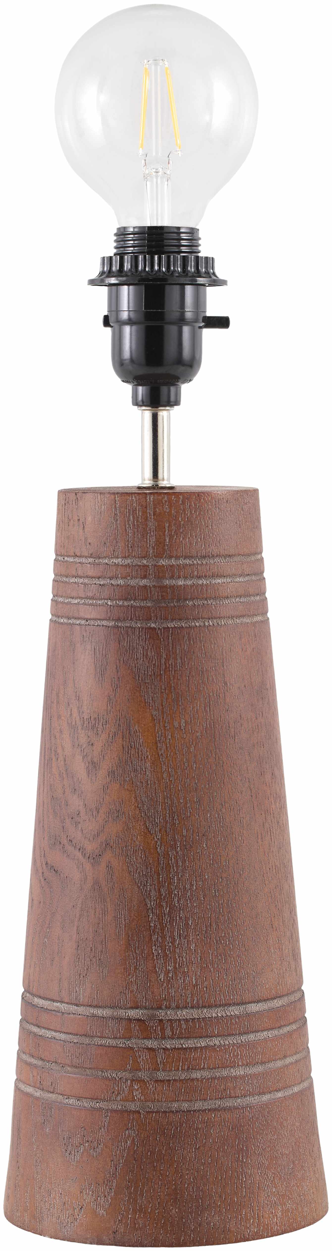 Kalyandurg Dark Brown Black Metal Table Lamp-3