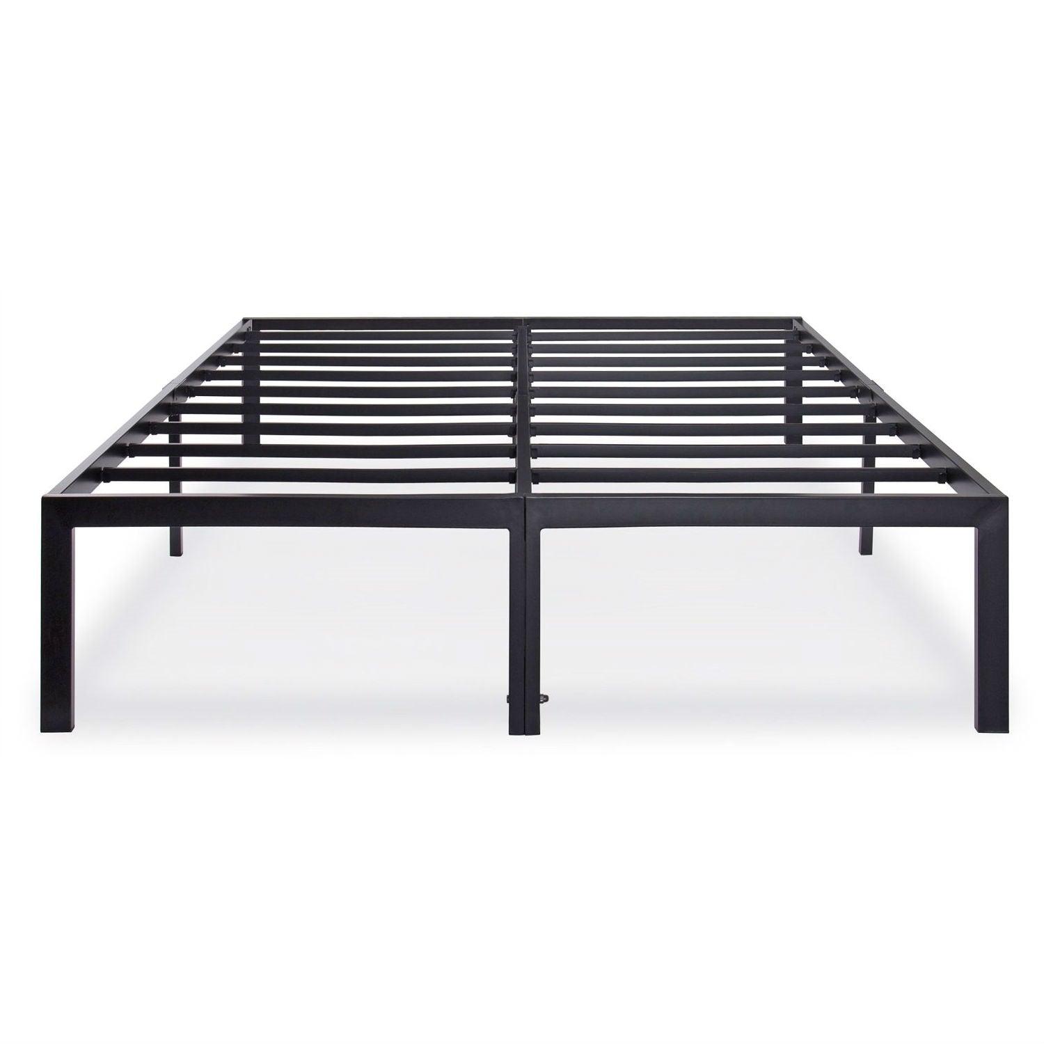 King size Sturdy Metal Platform Bed Frame - Holds up to 2,200 lbs - PRHOMZ