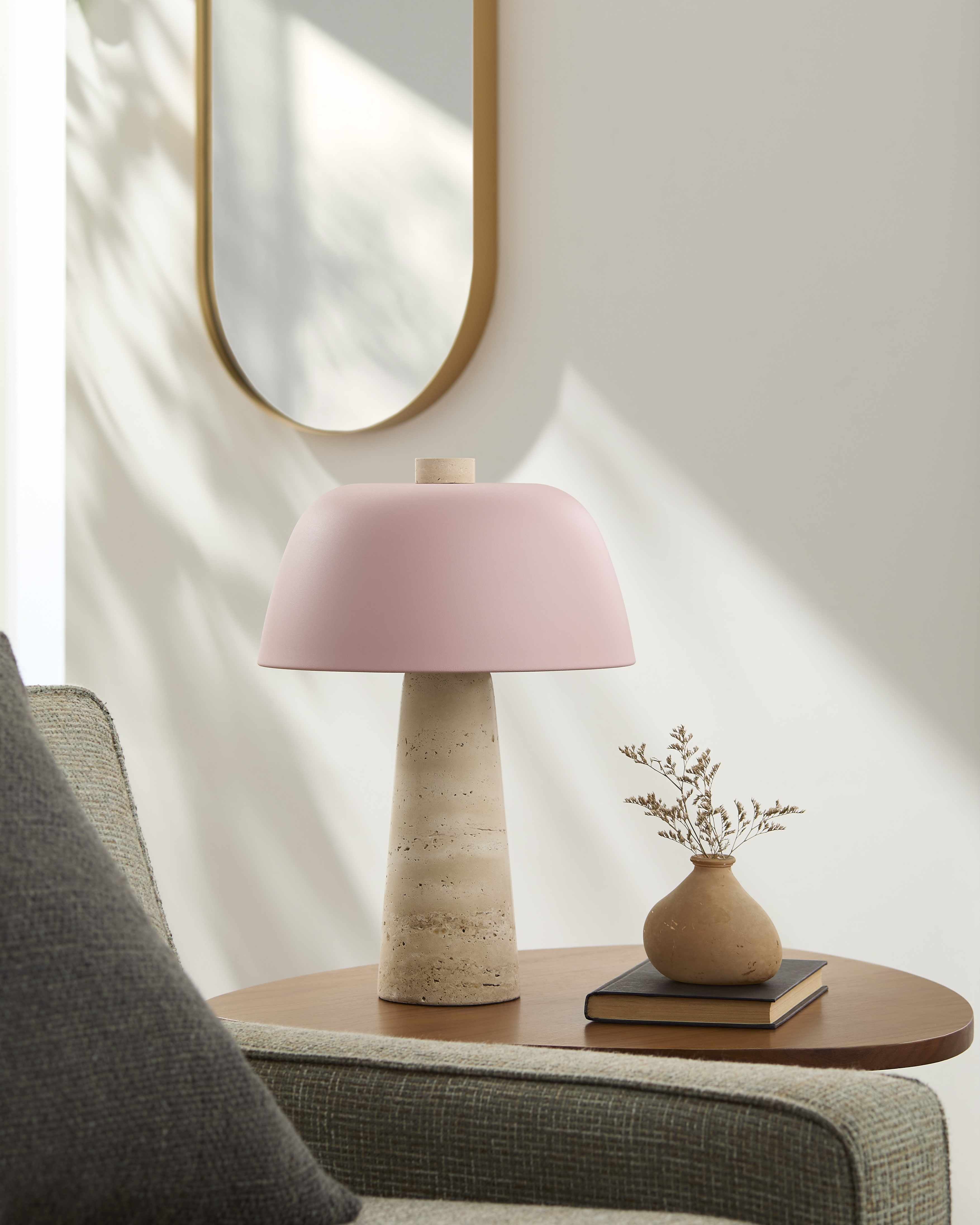 Karamadai White Table Lamp-3