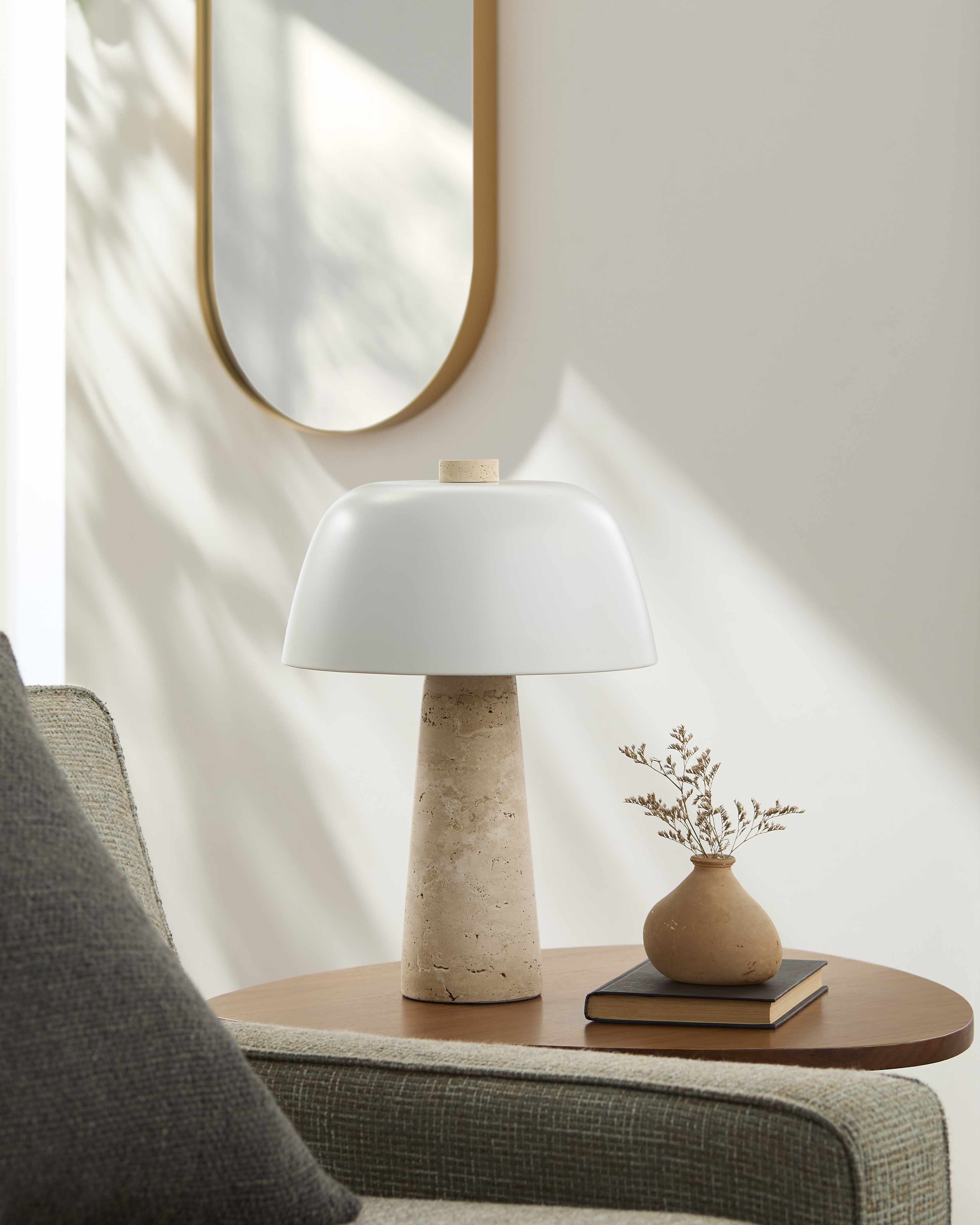 Karamadai Cream Table Lamp-2