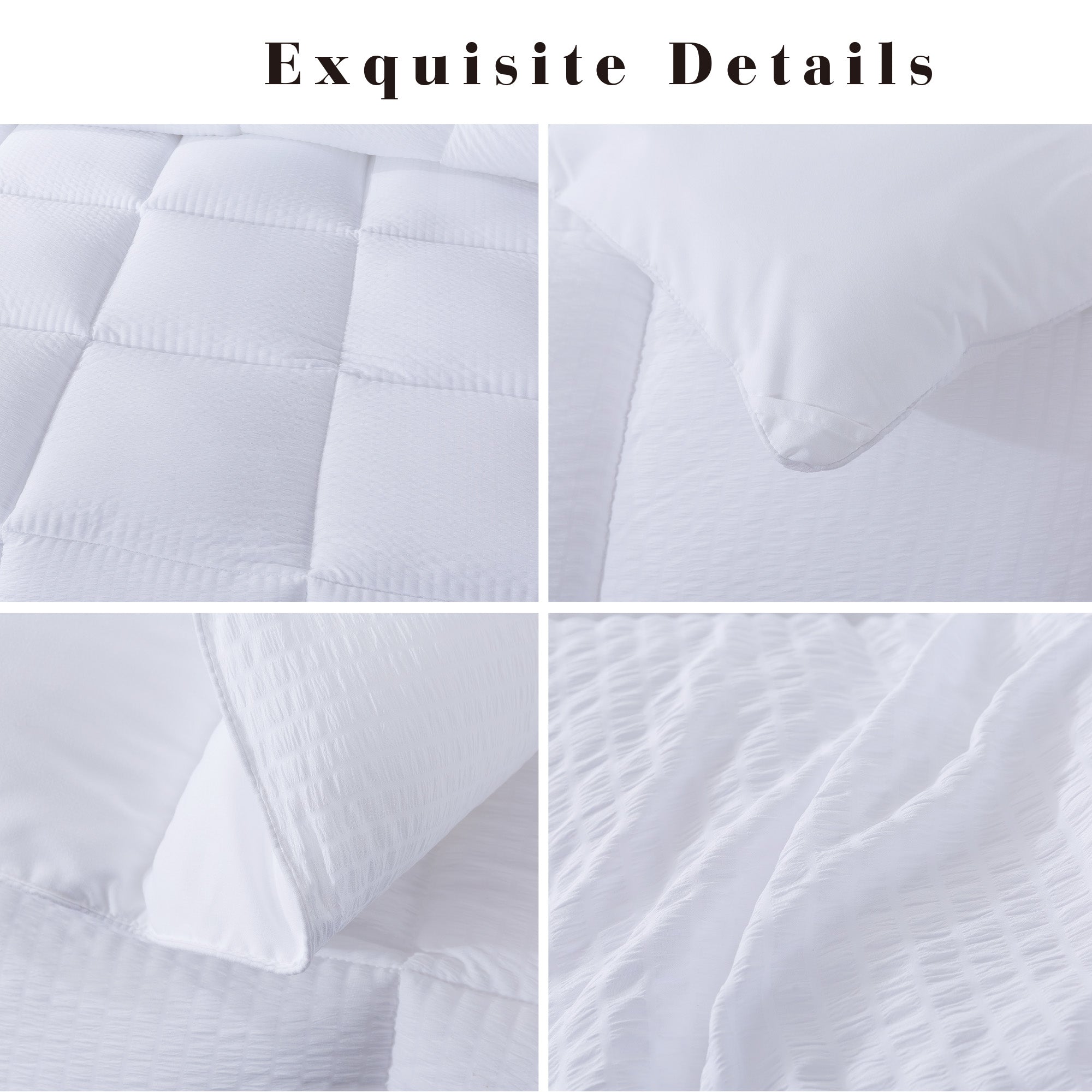 Kasentex Ultra Soft All Season Down Alternative Reversible Comforter, Twin, Queen, King, Room Decor, Graduation Gifts