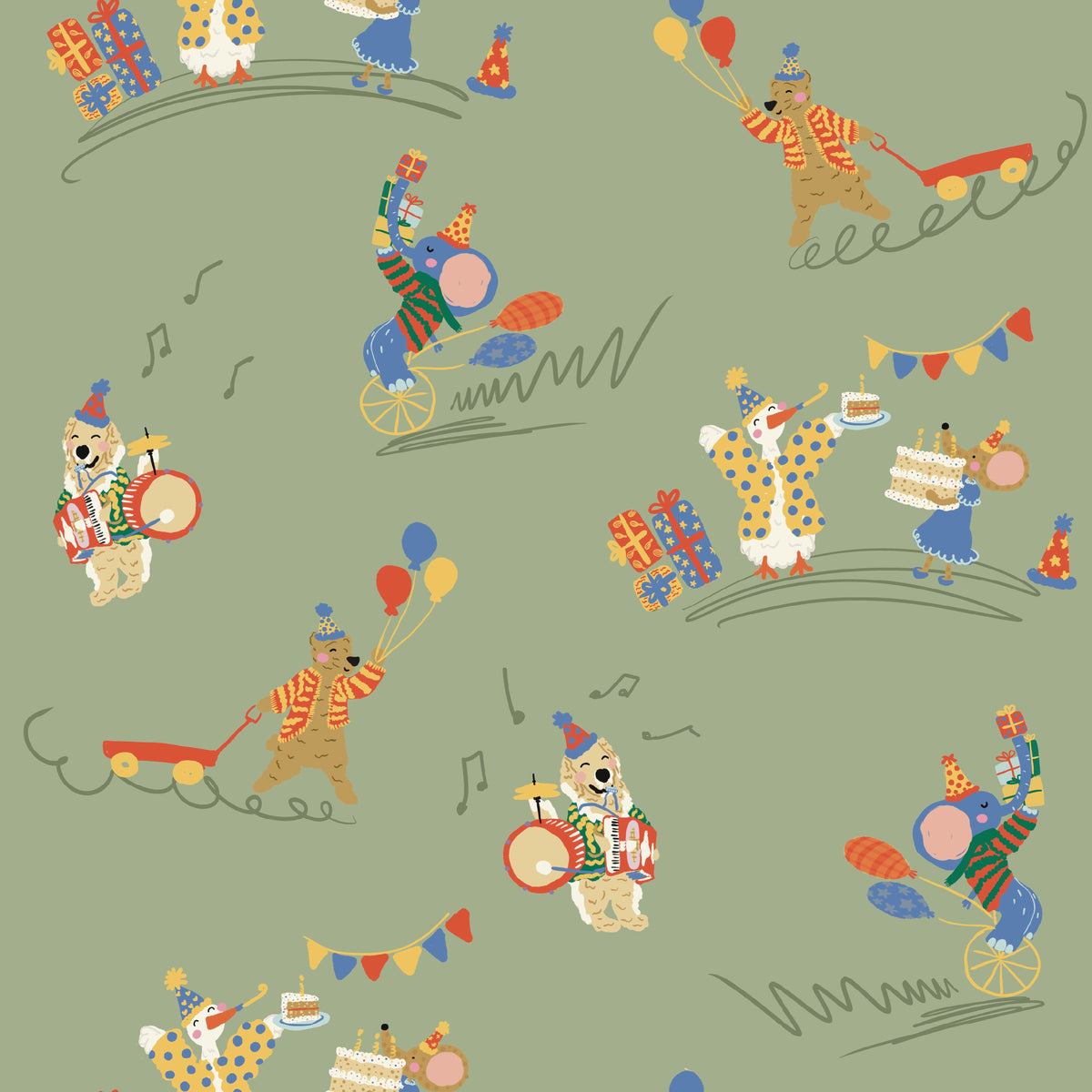 Kayden Wallpaper by Grumble Co. Designs