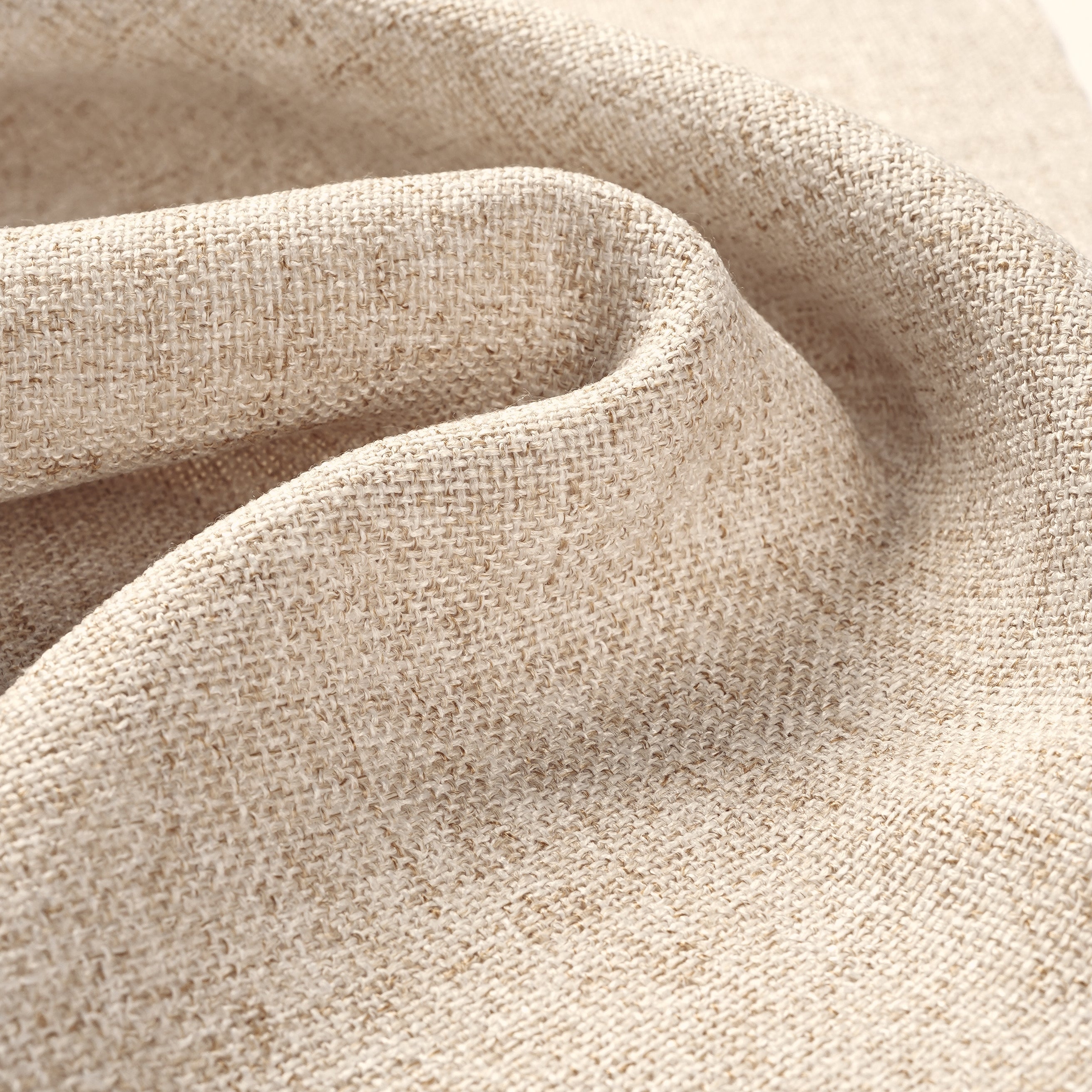Keily Classic Faux Linen Curtains
