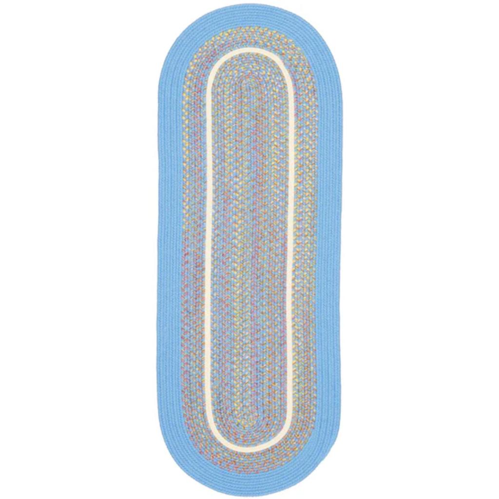 Kids' Isle Braided Runner Reversible Area Rugs