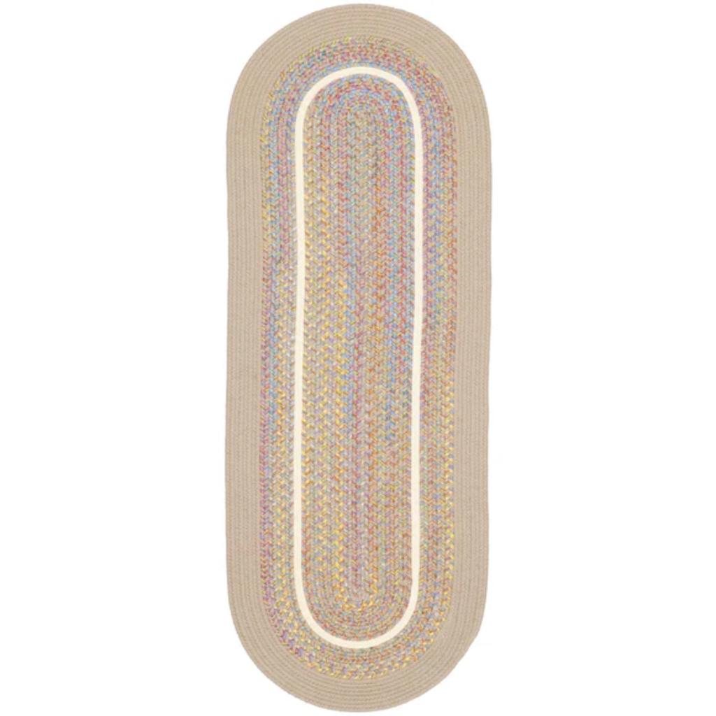 Kids' Isle Braided Runner Reversible Area Rugs