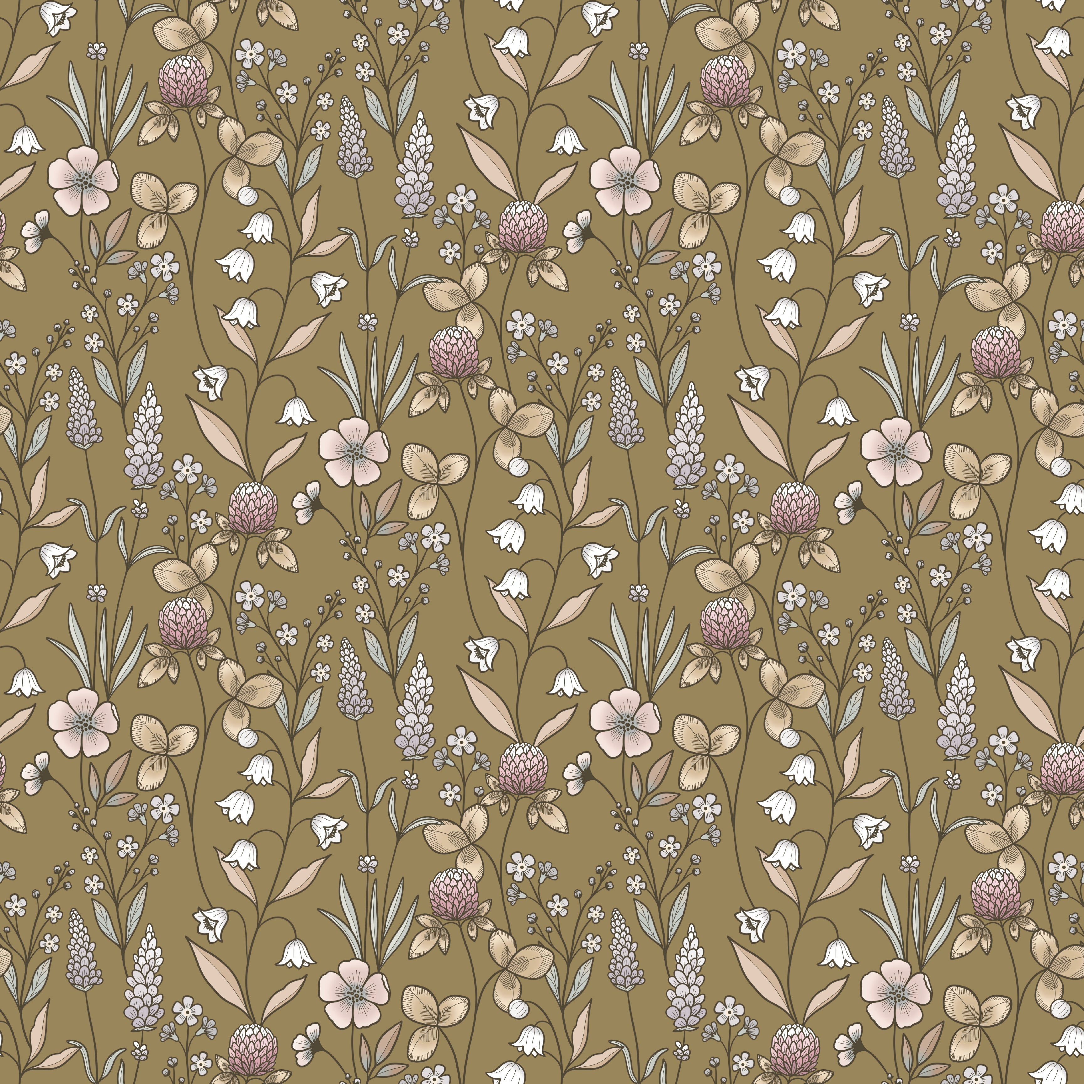 Kirsten Wallpaper by Claire's Creative Forest