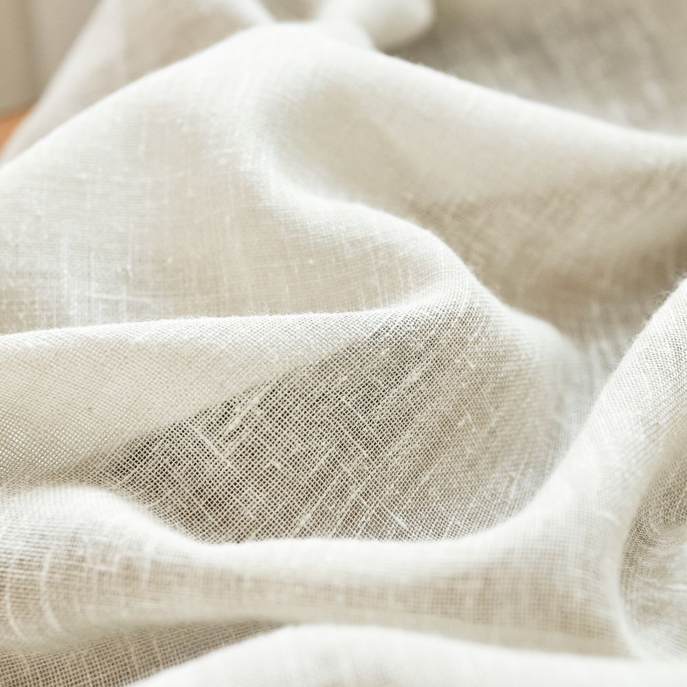 Kodi Light Filtering Linen Sheer Curtains