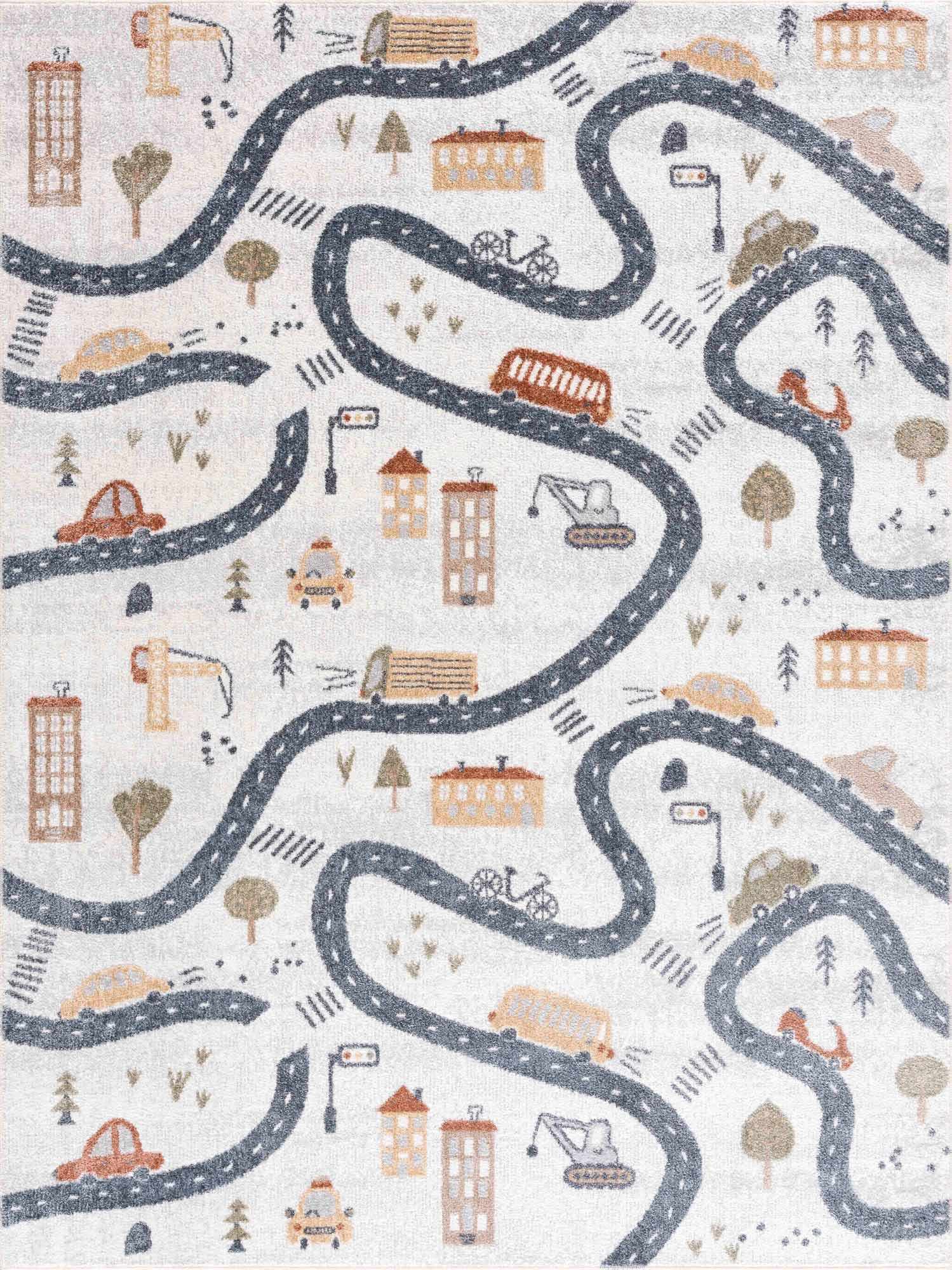 Mave Roads Washable Rug for Kids-1