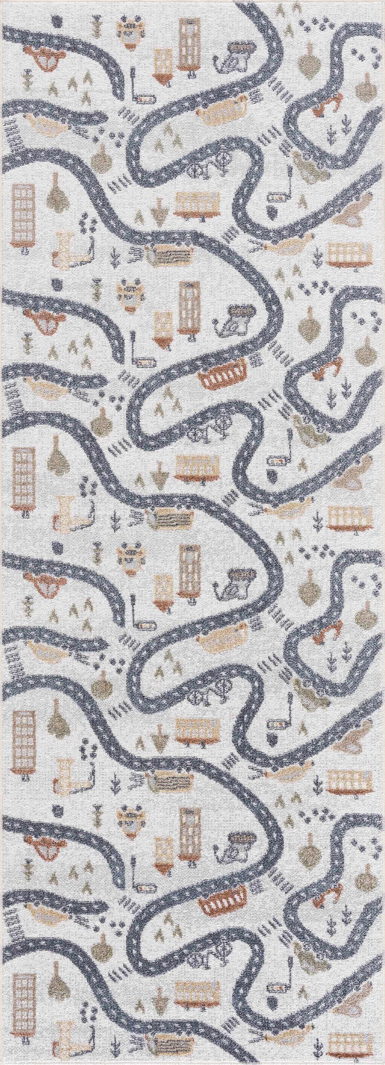 Mave Roads Washable Rug for Kids-5