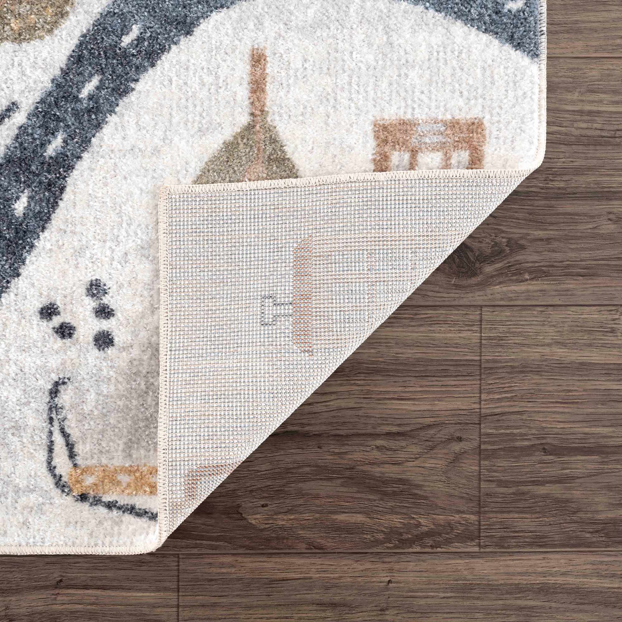 Mave Roads Washable Rug for Kids-4
