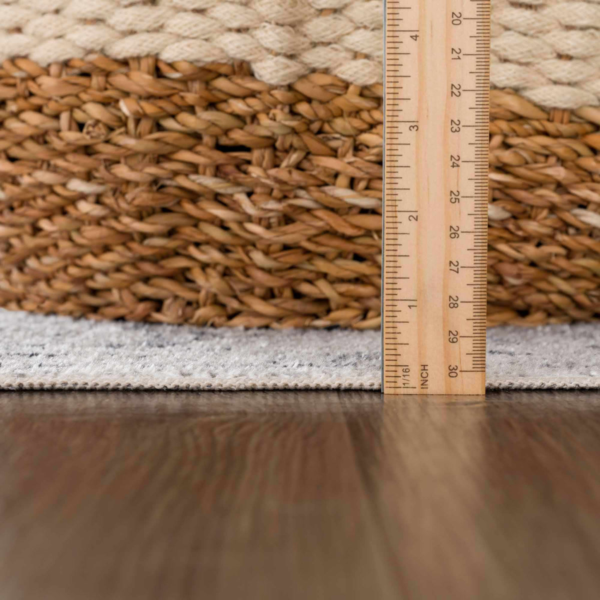 Akram Antrasit Flat Pile Washable Rug