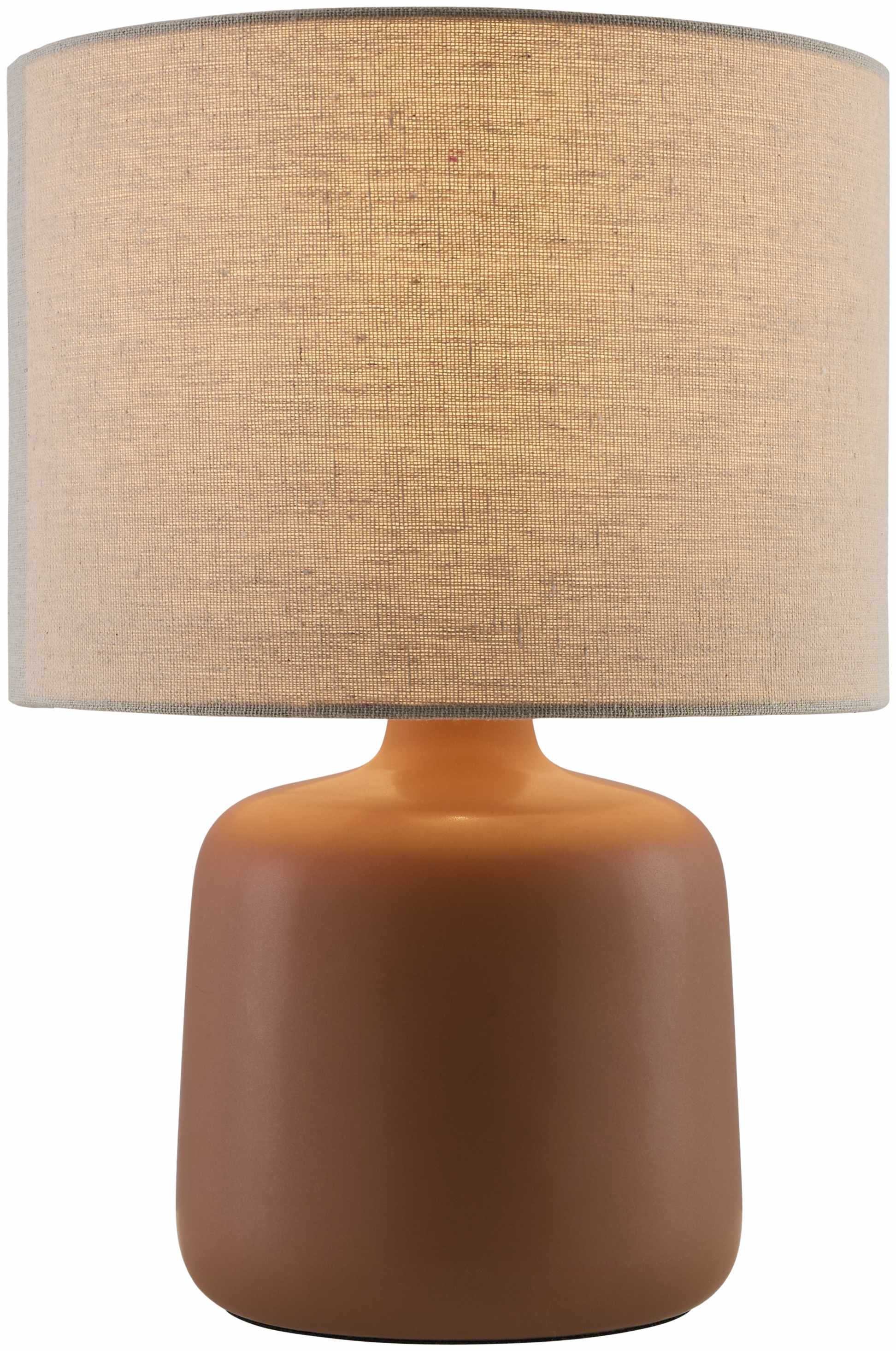 Lumellogno Brick Red Table Lamp-5