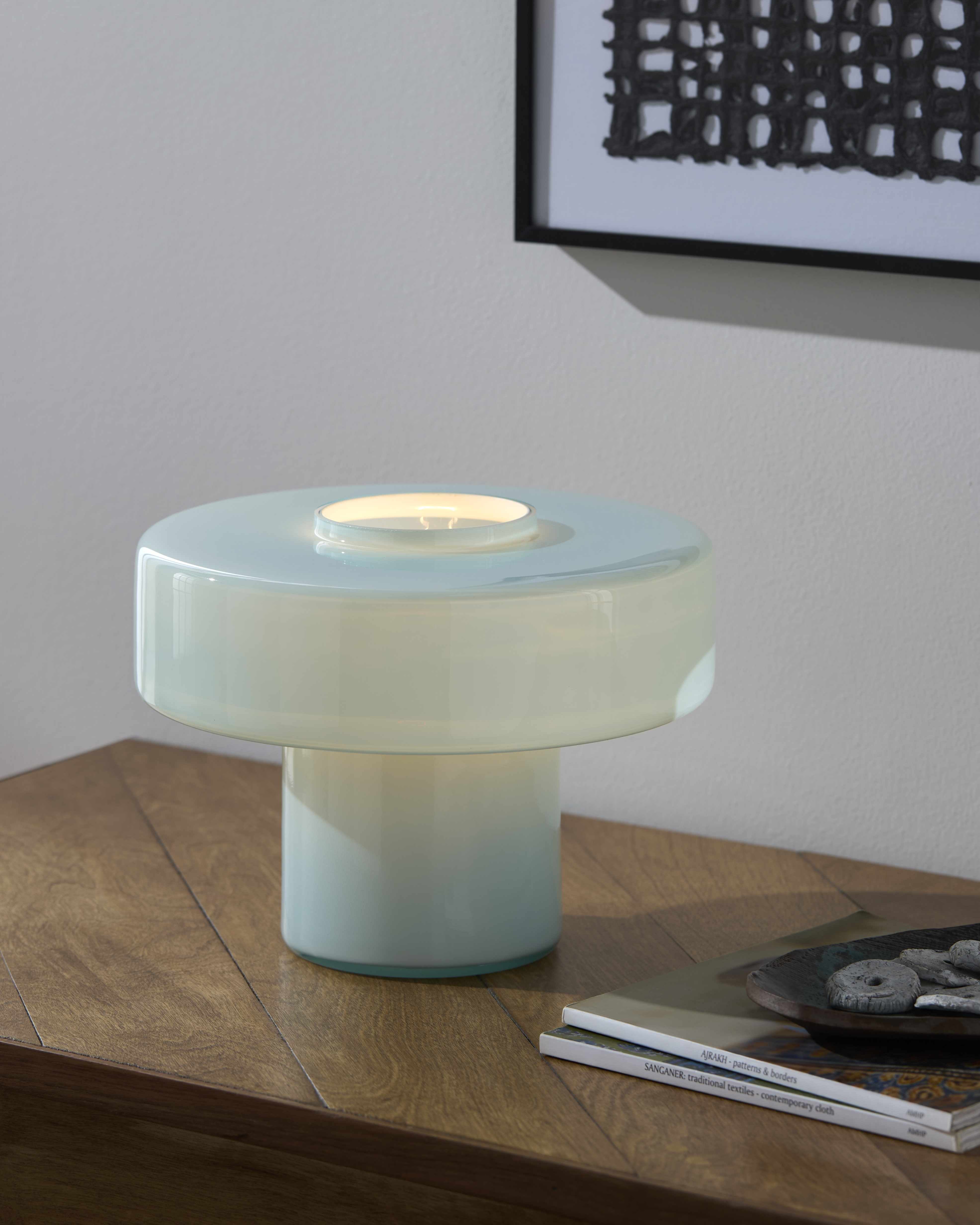 Lauenhagen Light Blue Table Lamp-2