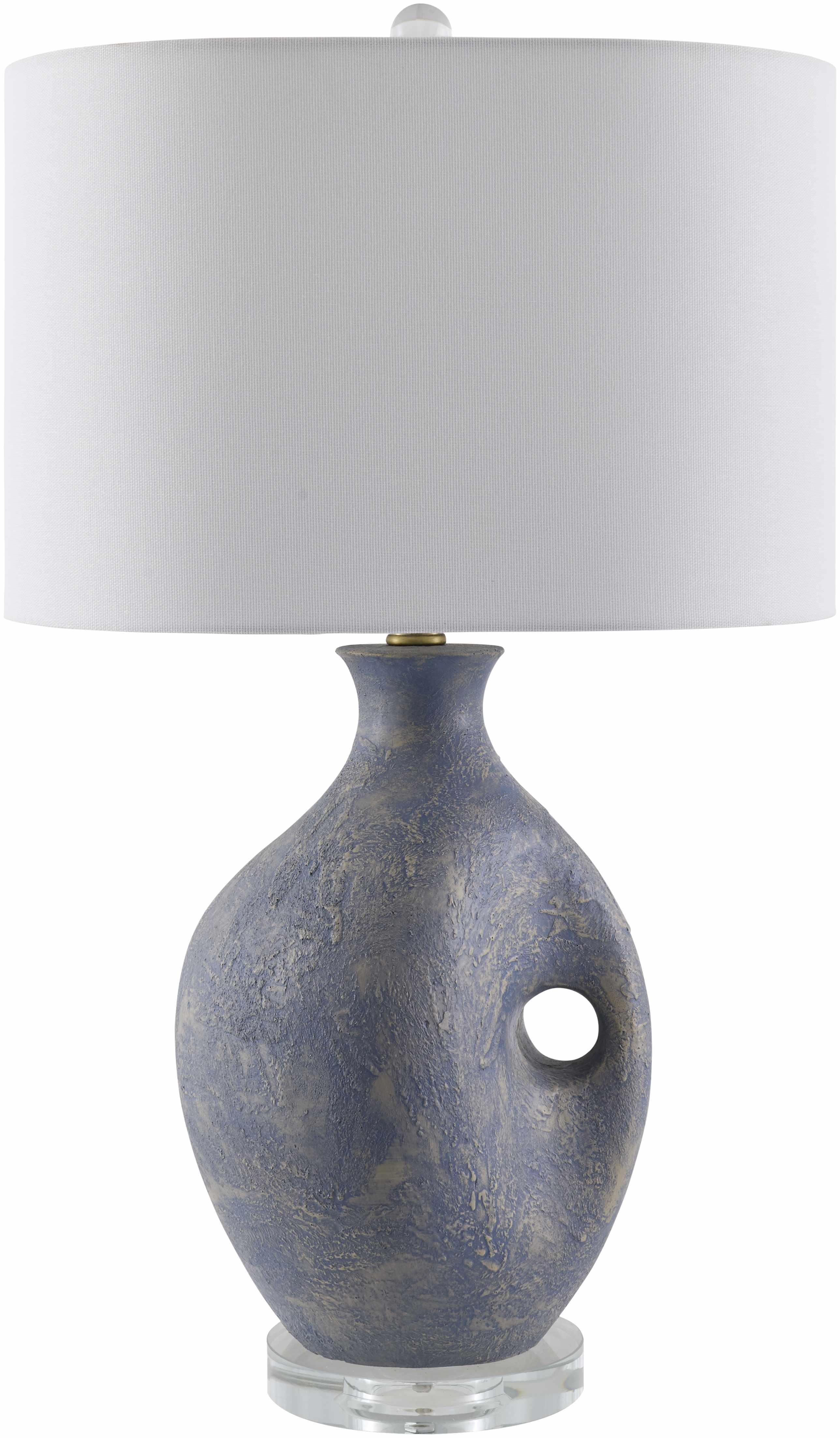 Lieusaint Blue Table Lamp-3
