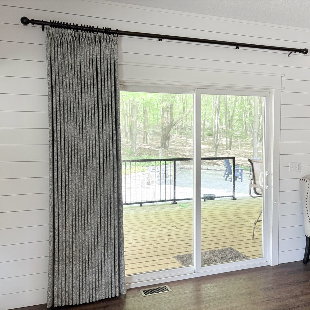 Laura Paisley Pattern Jacquard Curtains