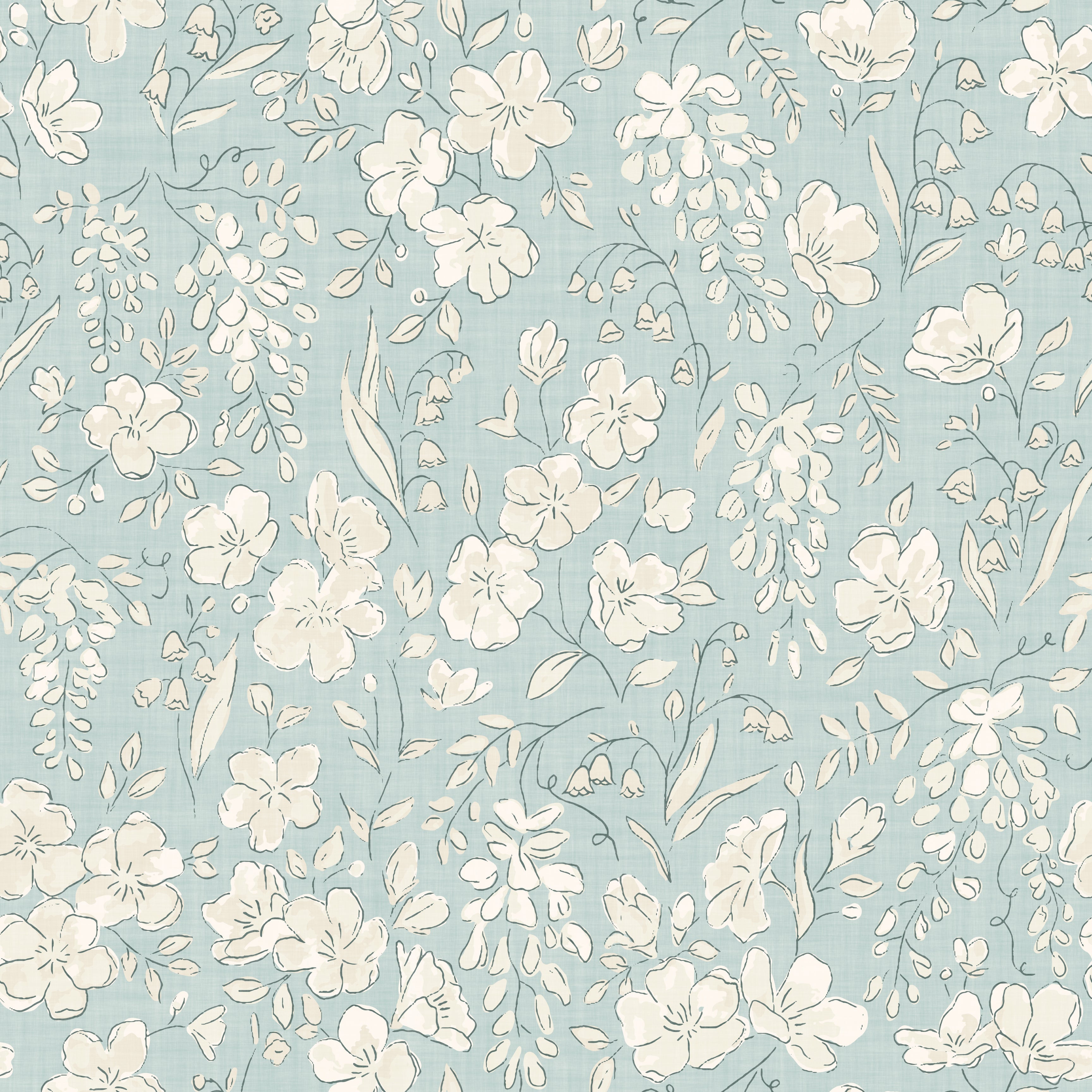 Lily Wallpaper by Kim Morrow