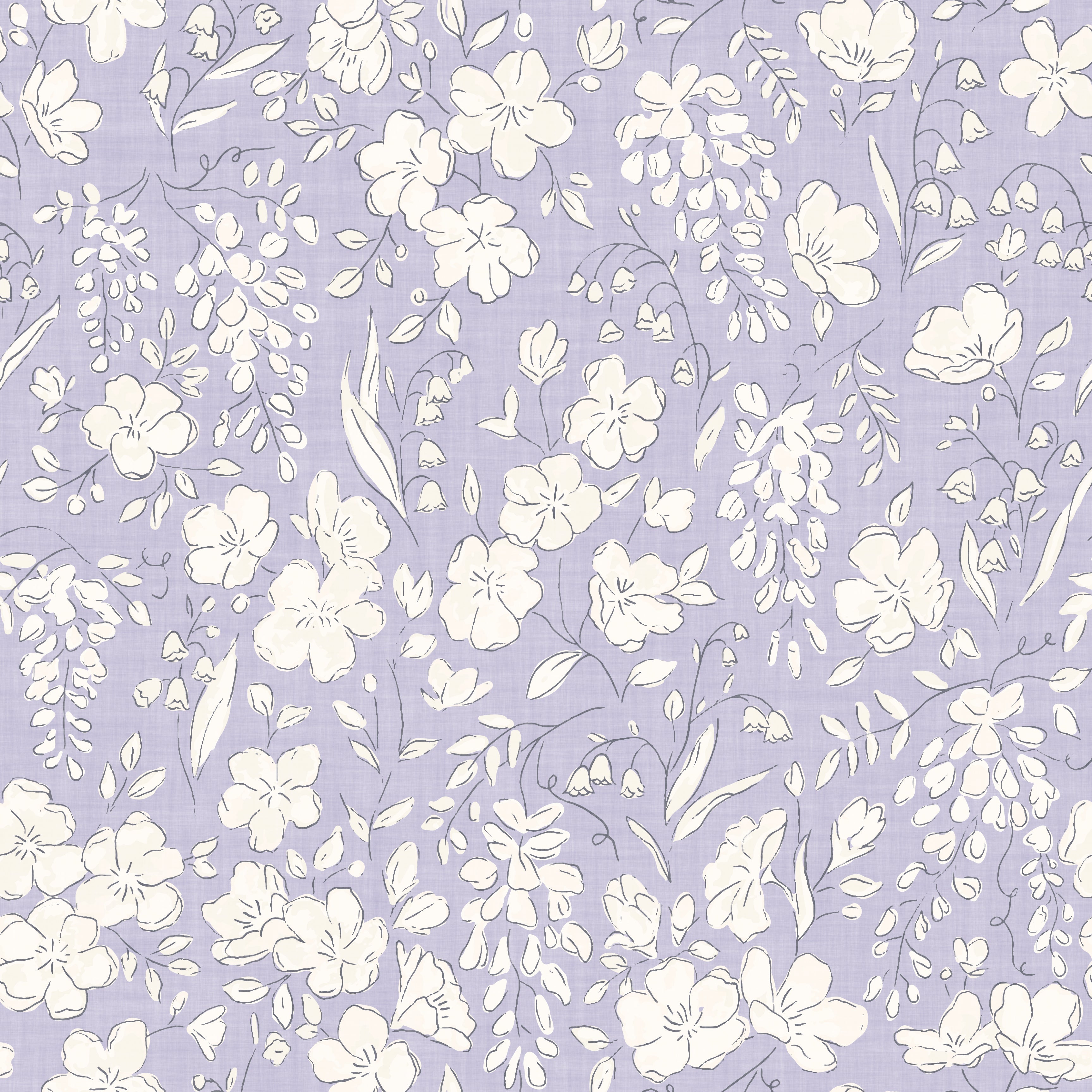 Lily Wallpaper by Kim Morrow