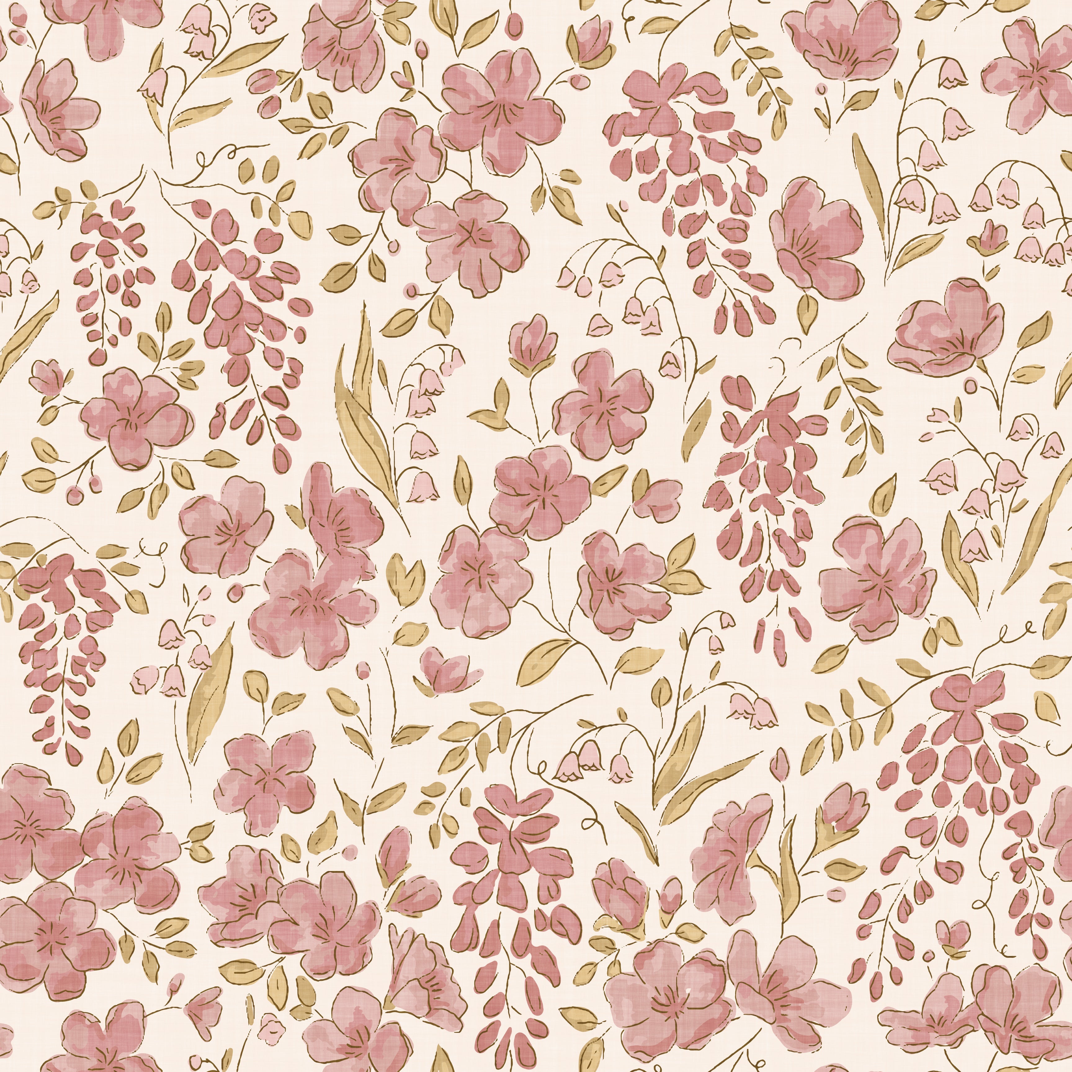 Lily Wallpaper by Kim Morrow