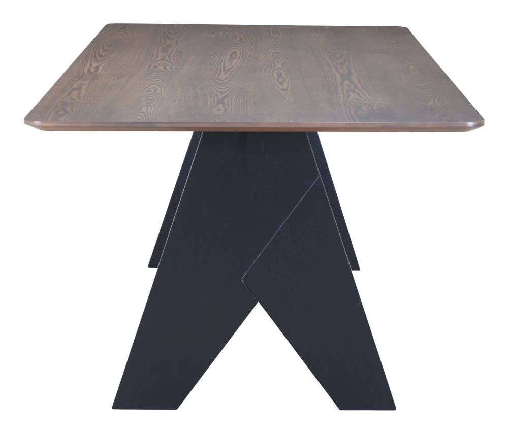 Lisse Wooden Rectangular Dining Table