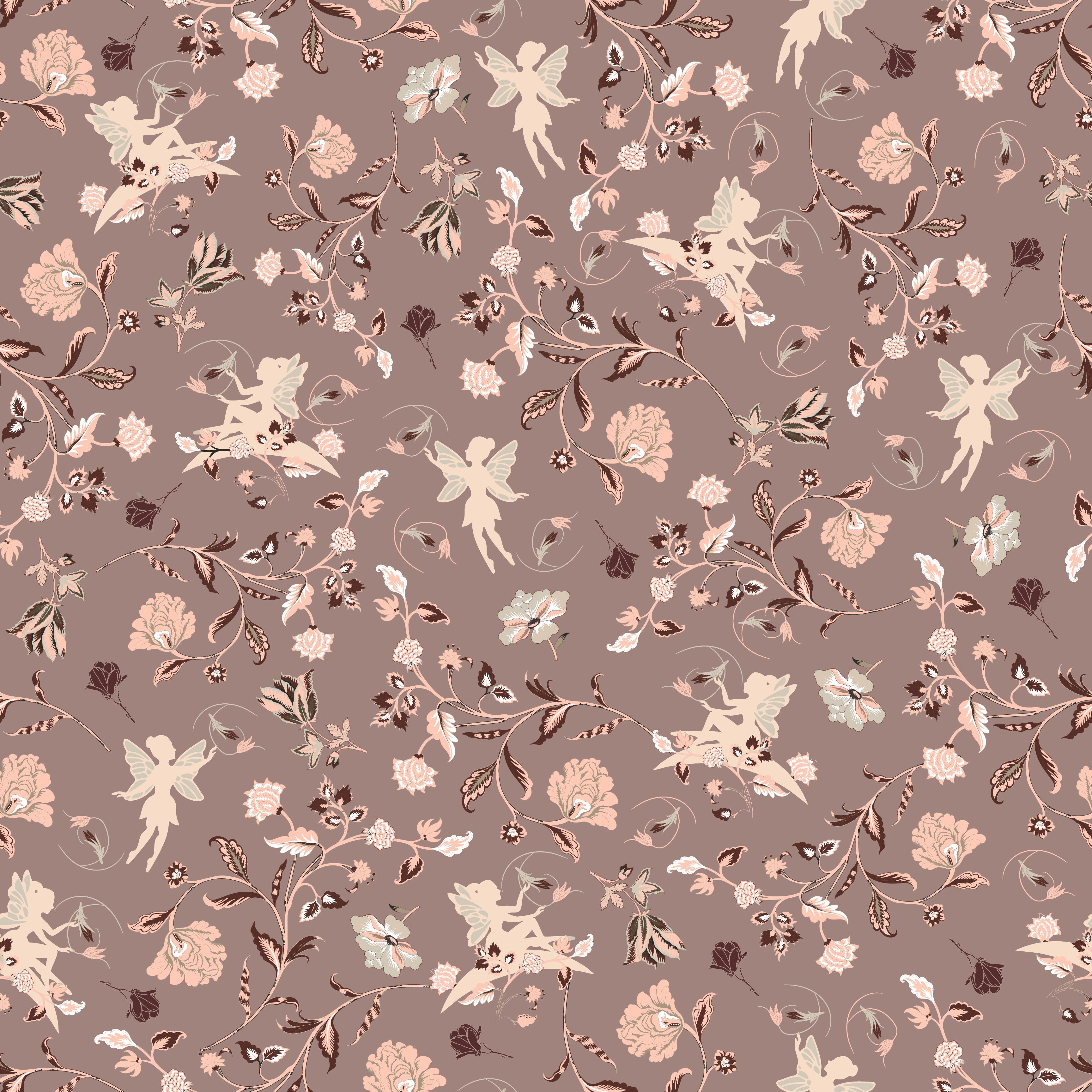 Lucinda Wallpaper by Julia Clayden
