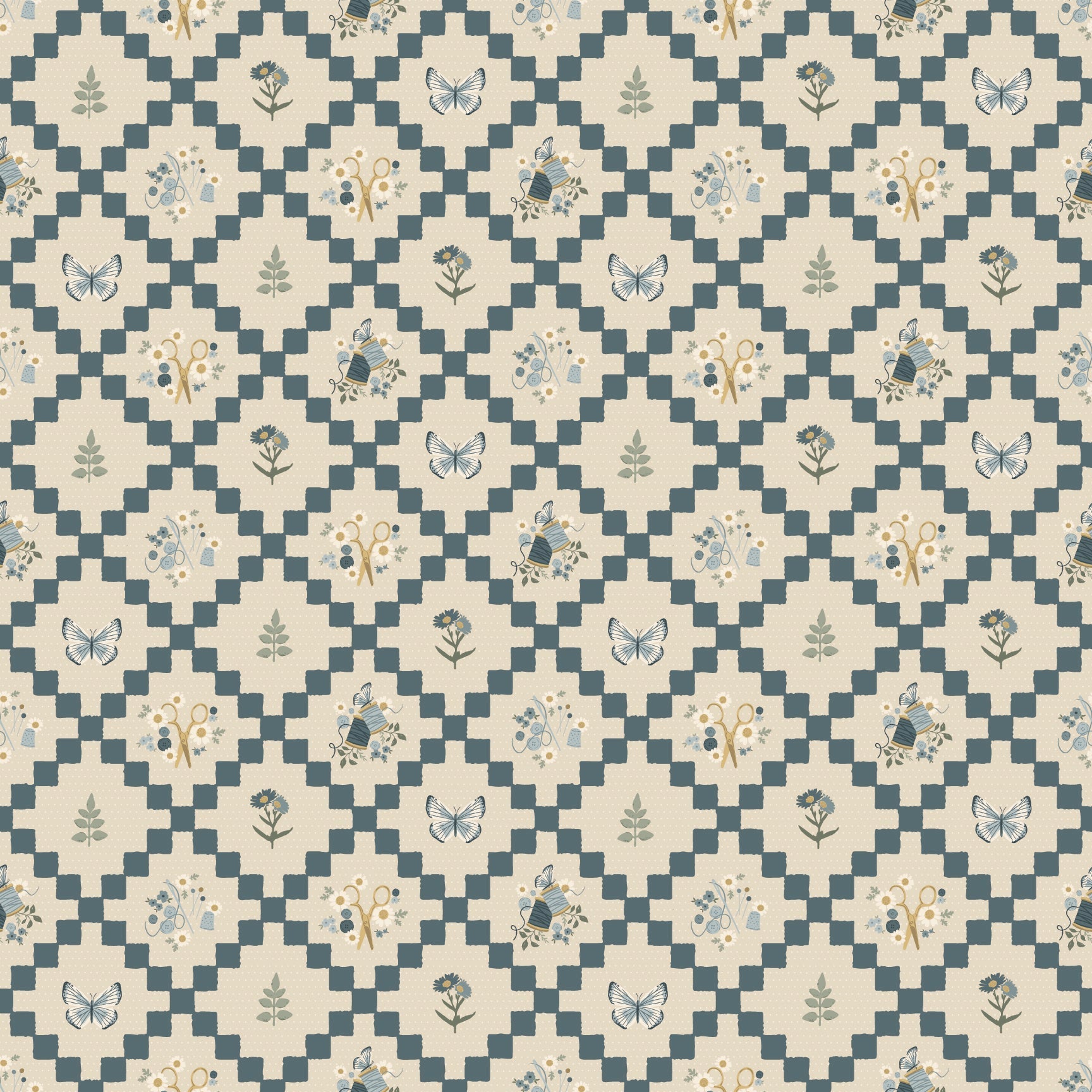 Lydie Wallpaper by Katie Lyn Designs