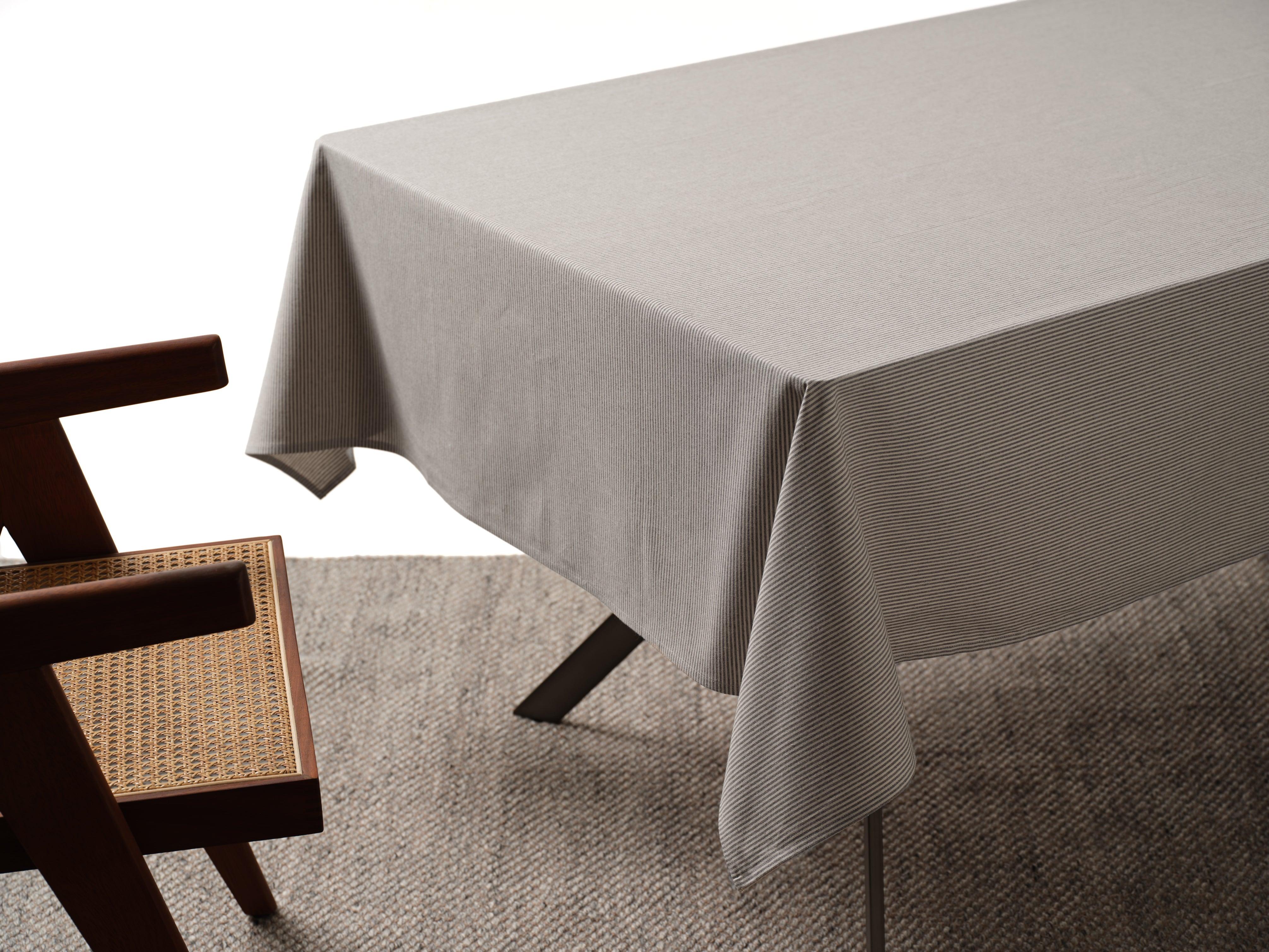 Cotton Tablecloth, Cloth Table Cover Great for Outdoor & Indoor - PRHOMZ