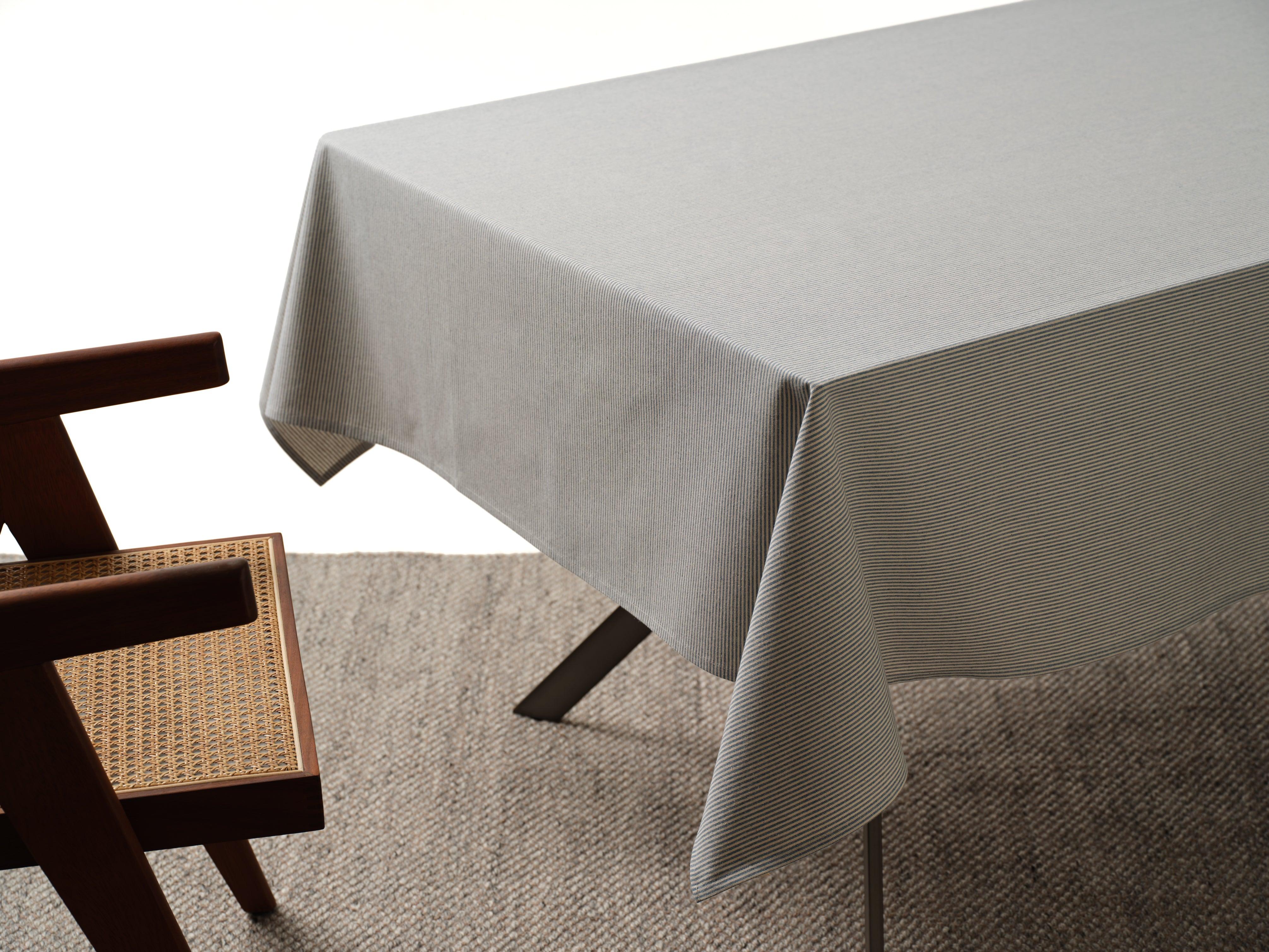 Cotton Tablecloth, Cloth Table Cover Great for Outdoor & Indoor - PRHOMZ