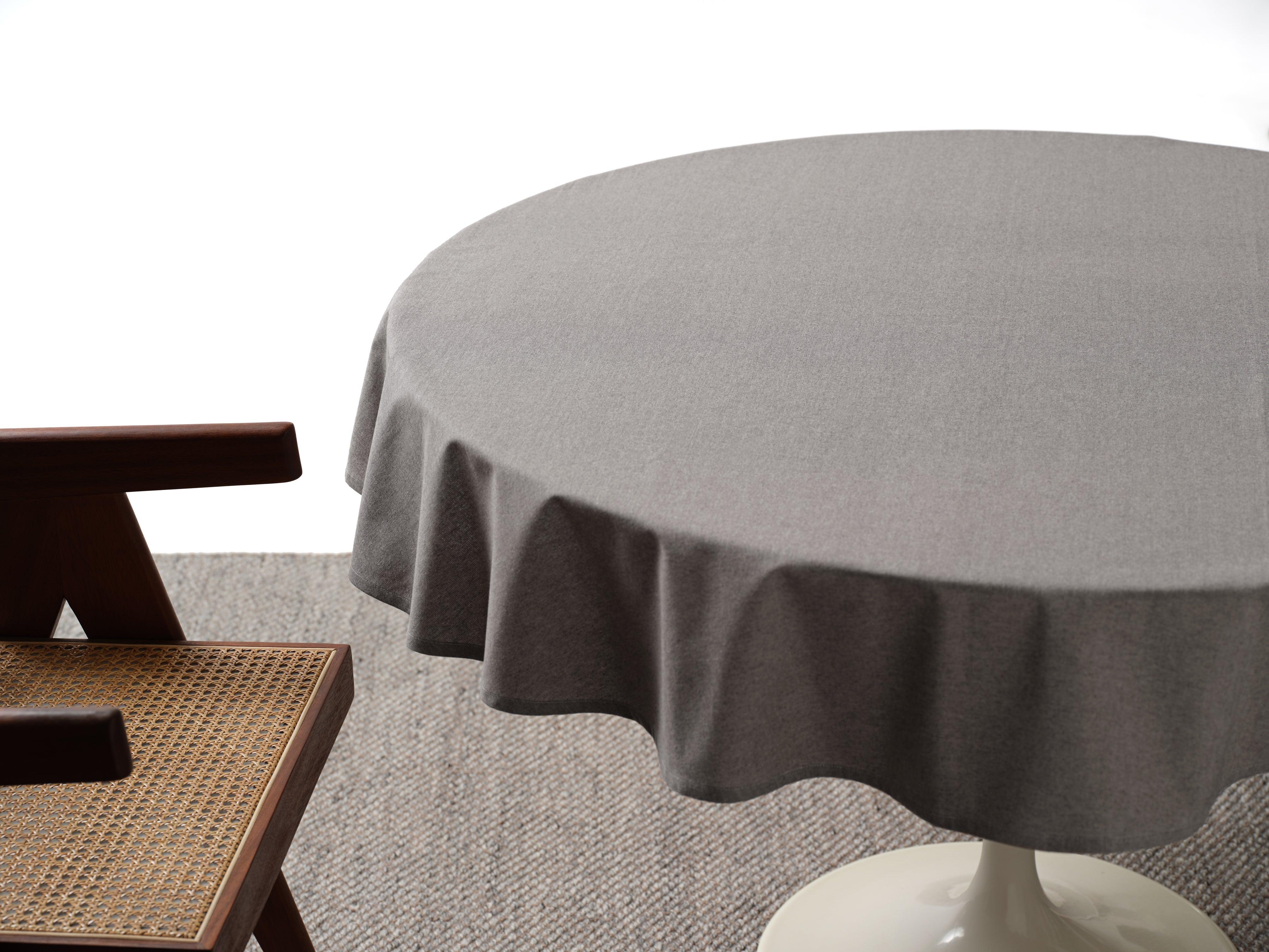 Cotton Tablecloth, Cloth Table Cover Great for Outdoor & Indoor - PRHOMZ