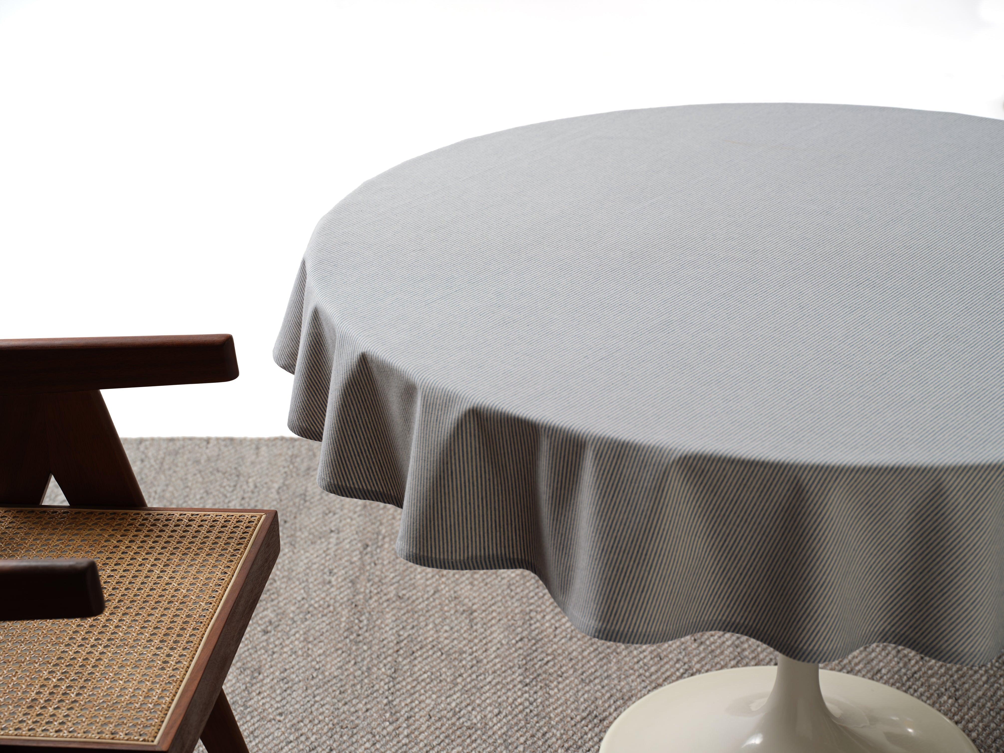 Cotton Tablecloth, Cloth Table Cover Great for Outdoor & Indoor - PRHOMZ