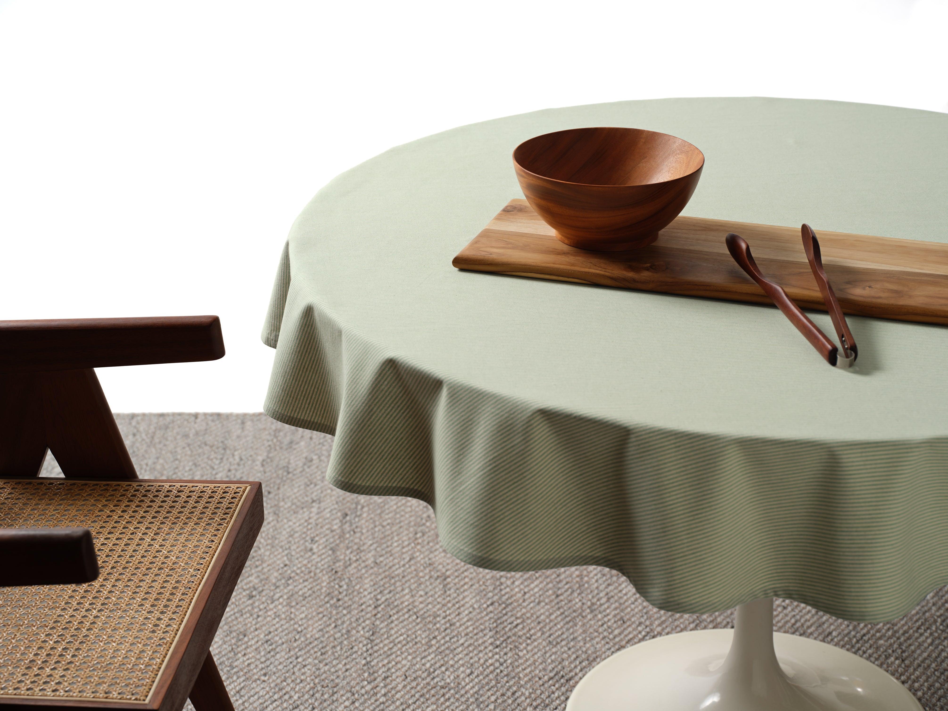 Cotton Tablecloth, Cloth Table Cover Great for Outdoor & Indoor - PRHOMZ