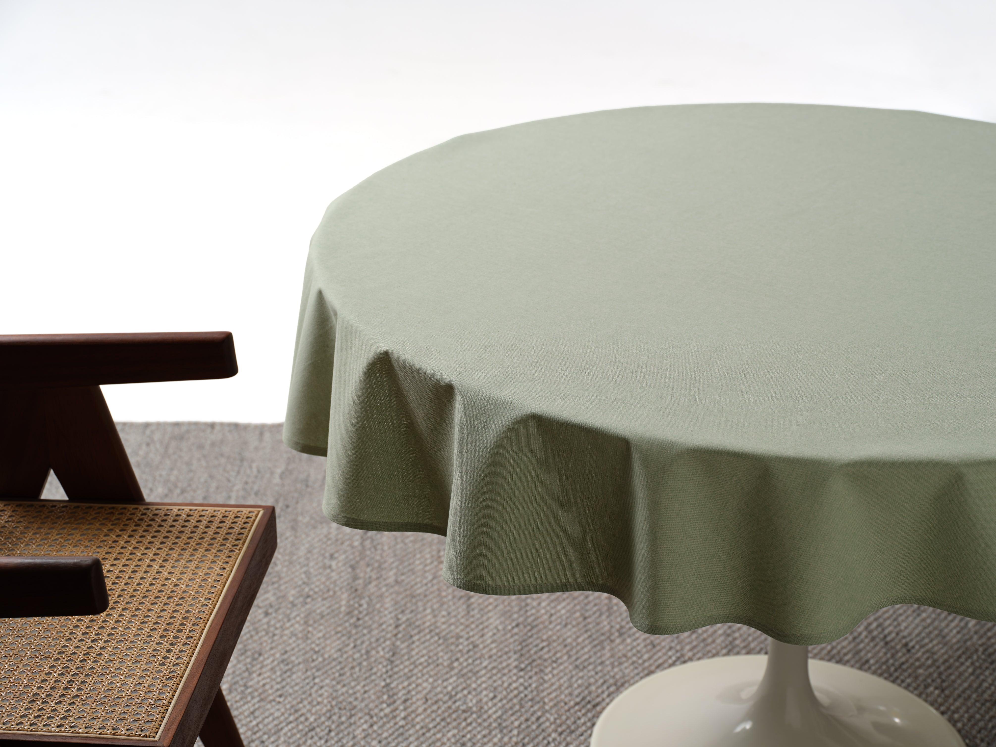 Cotton Tablecloth, Cloth Table Cover Great for Outdoor & Indoor - PRHOMZ