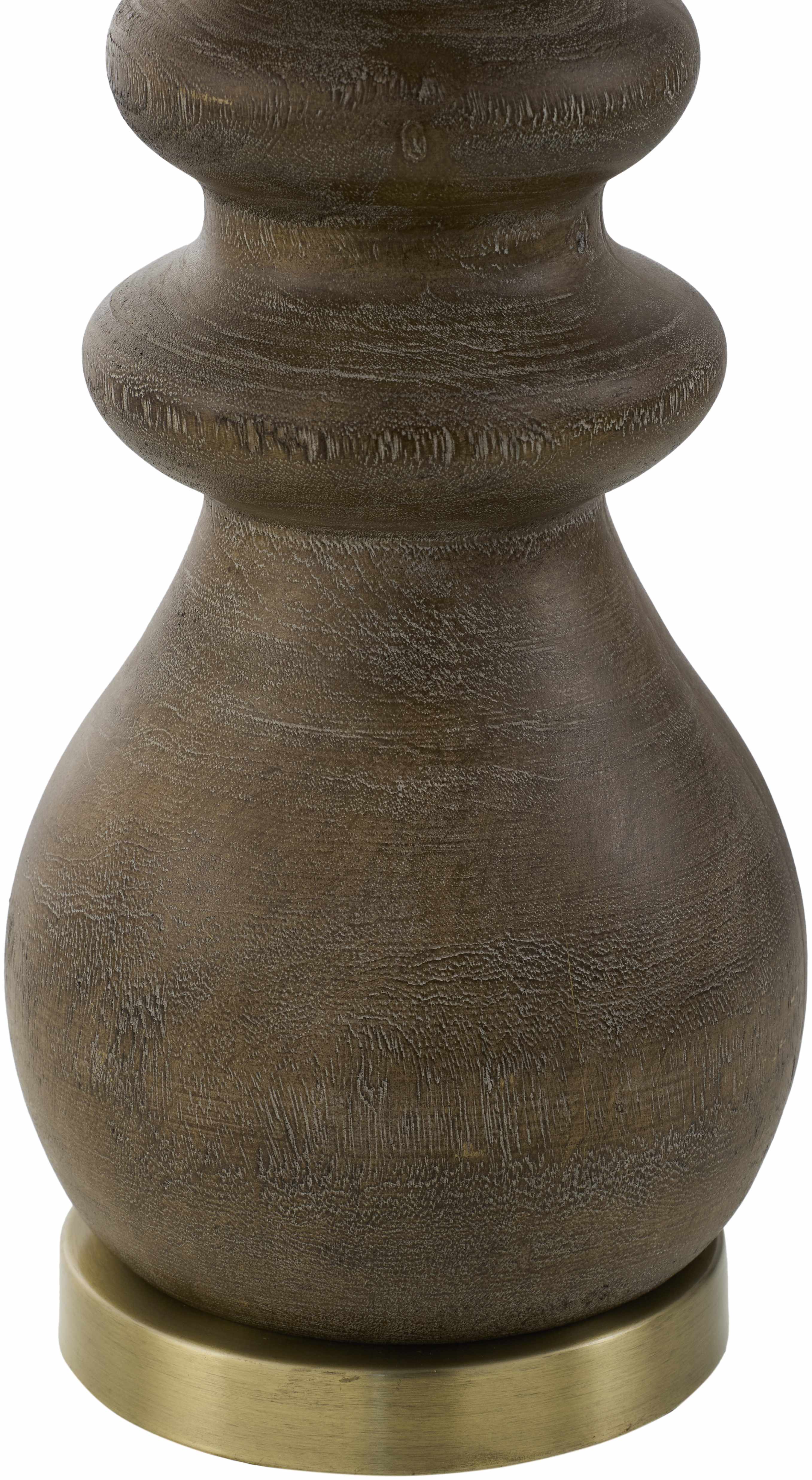 Mouzillon Dark Brown Rattan Table Lamp-3