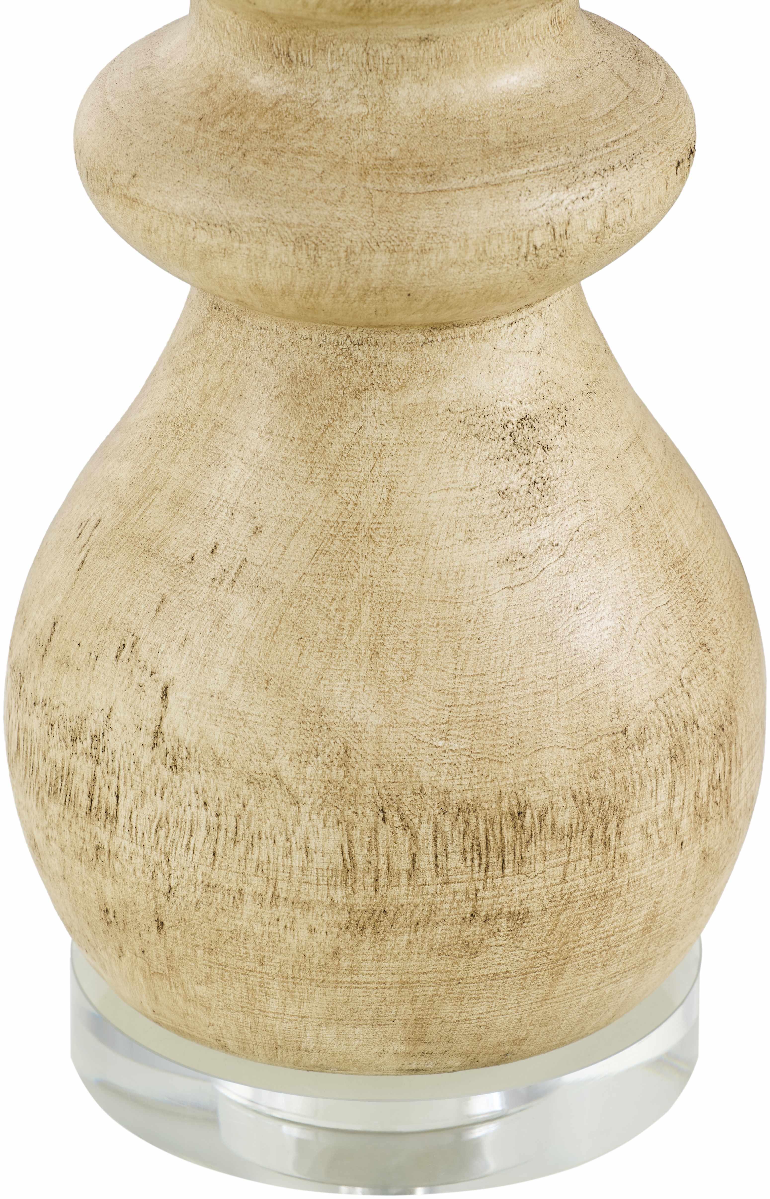 Mouzillon Brown Rattan Table Lamp - PRHOMZ