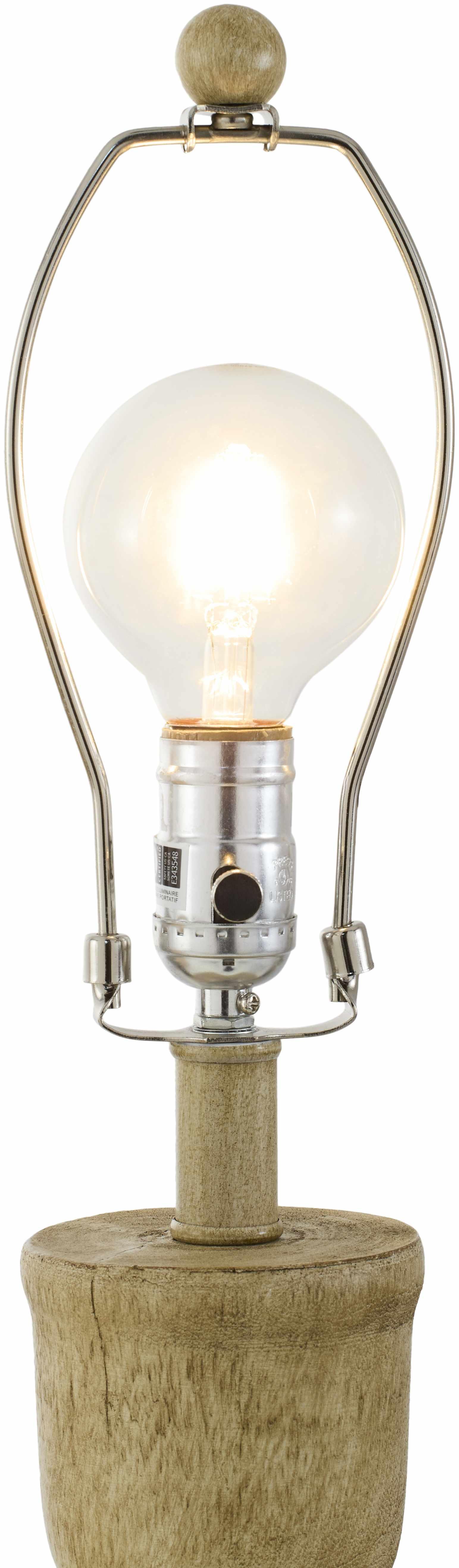 Mouzillon Brown Rattan Table Lamp - PRHOMZ