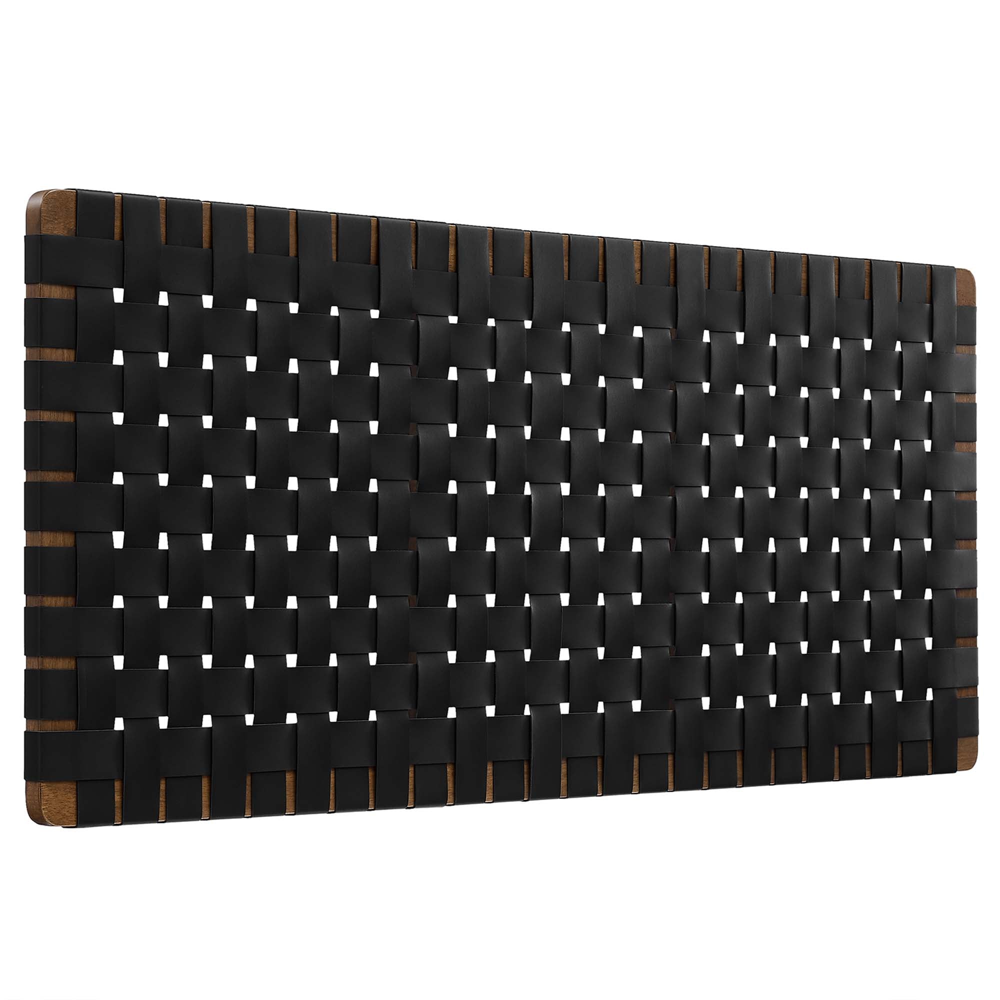 Sparta Weave Vegan Leather Full Headboard by Modway