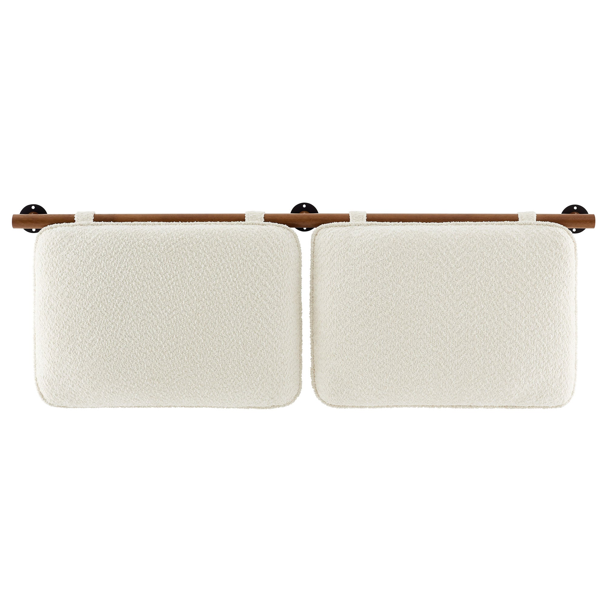 Anela Wall-Mounted Chenille Upholstered King Size Headboard