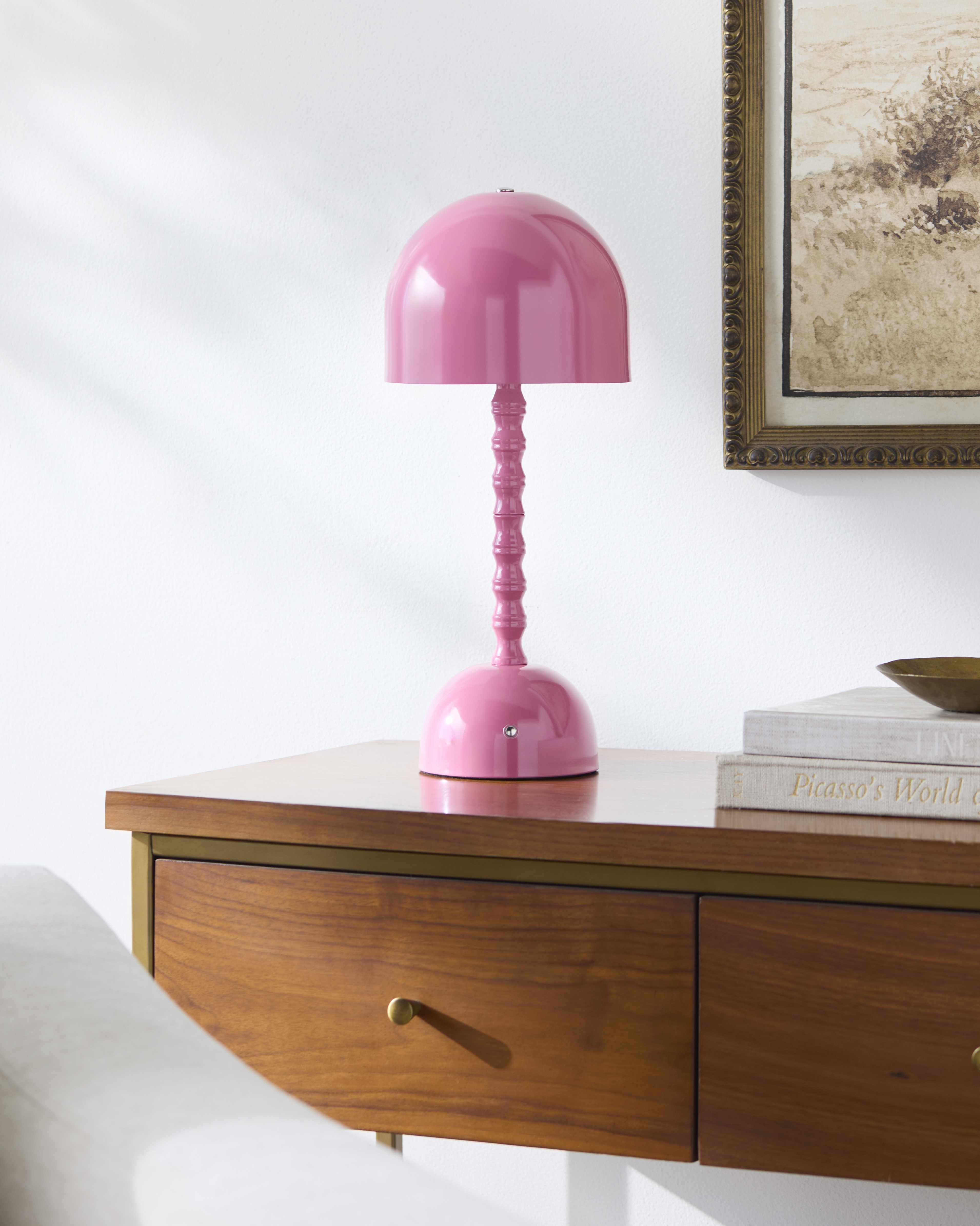 Magdagachi Pink Table Lamp-1