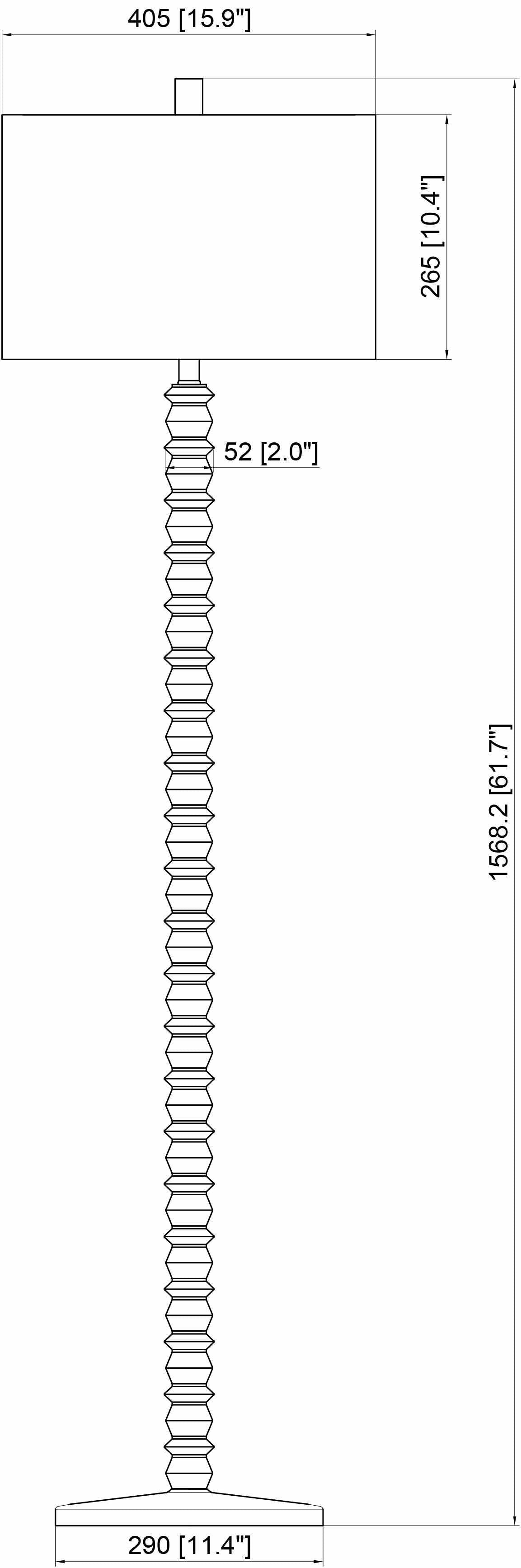 Motozintla Cream Wood Floor Lamp-3