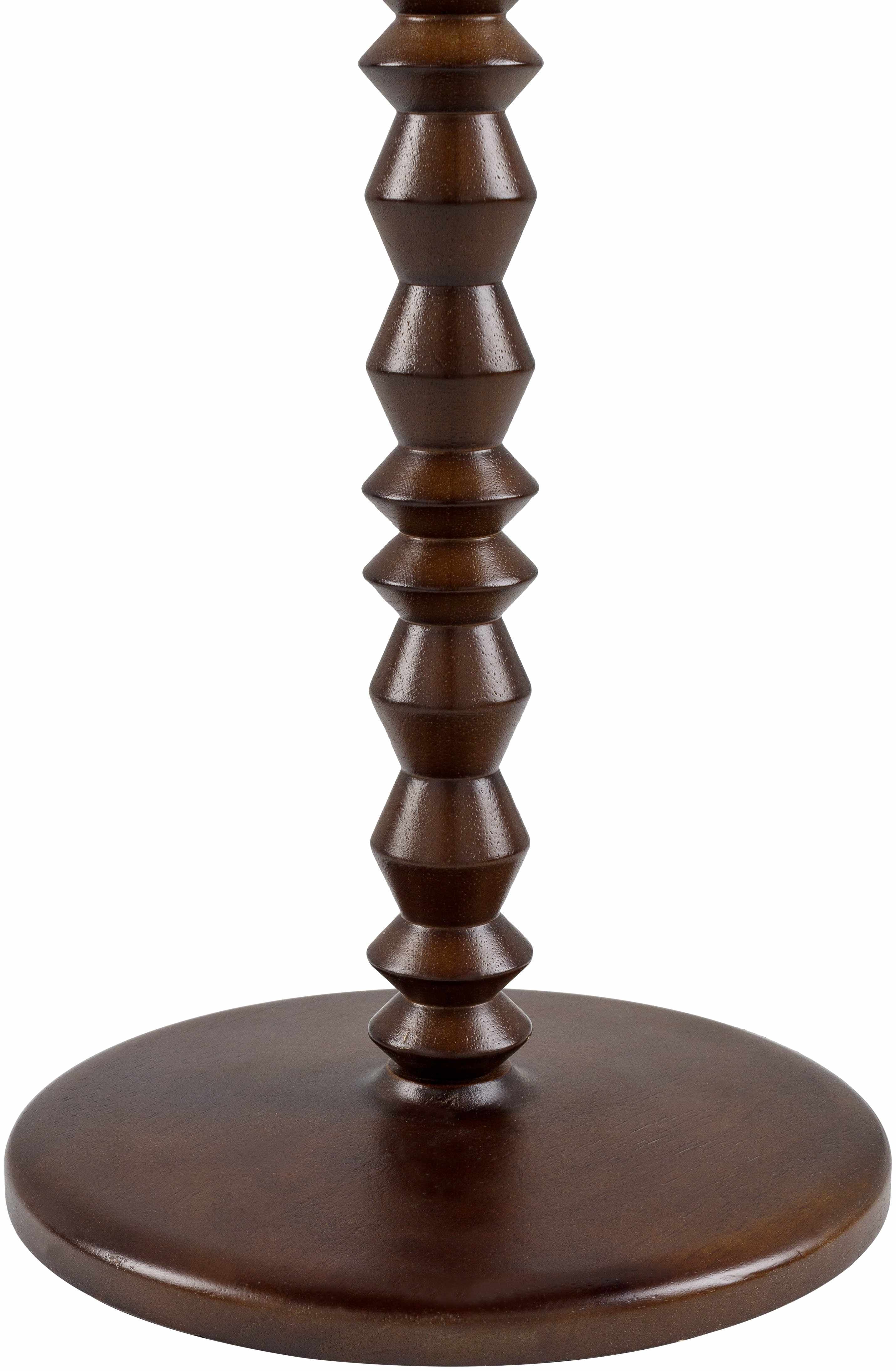 Motozintla Dark Brown Wood Floor Lamp-1