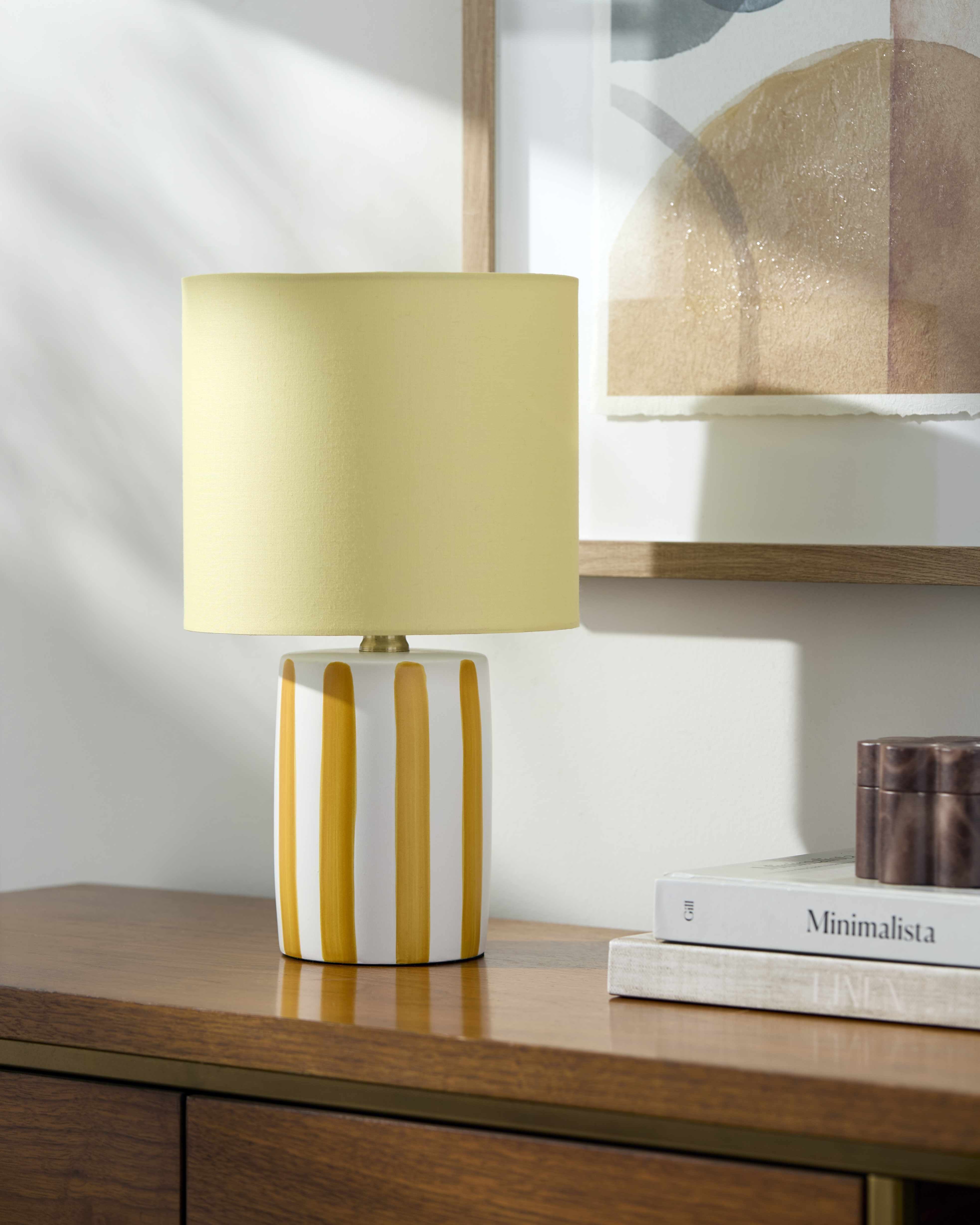 Escamilla Yellow Table Lamp-0