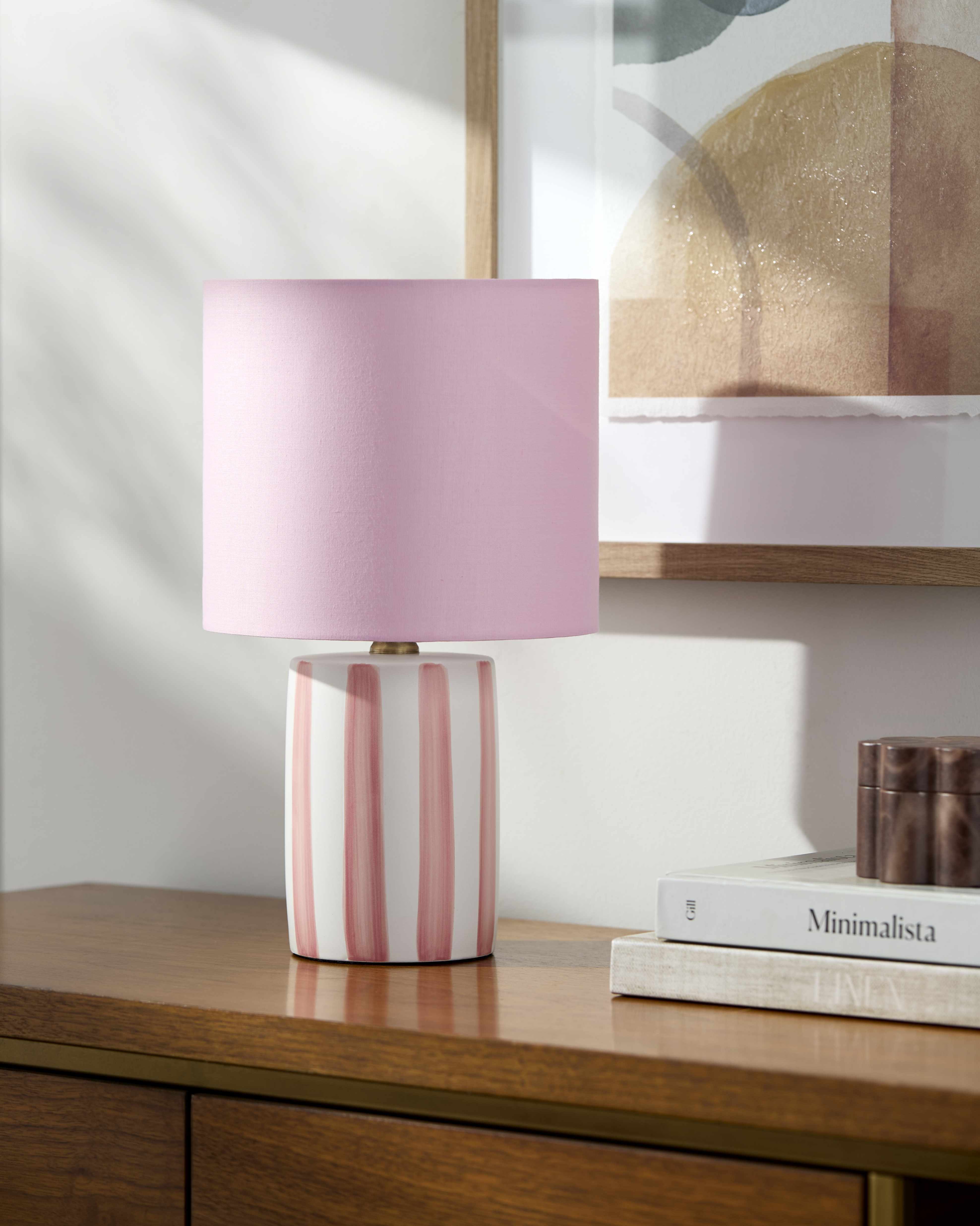 Escamilla Pink Table Lamp-0