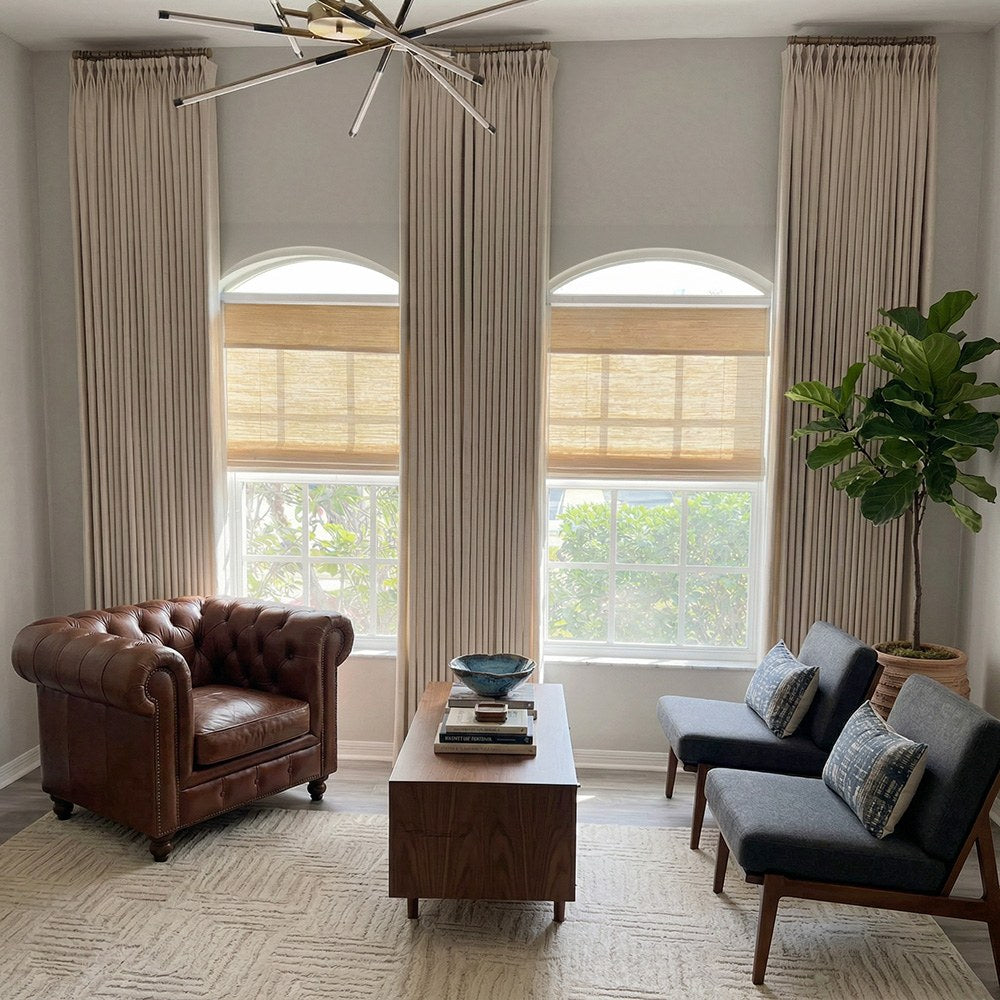 Margo Natural 100% Ramie Woven Shade
