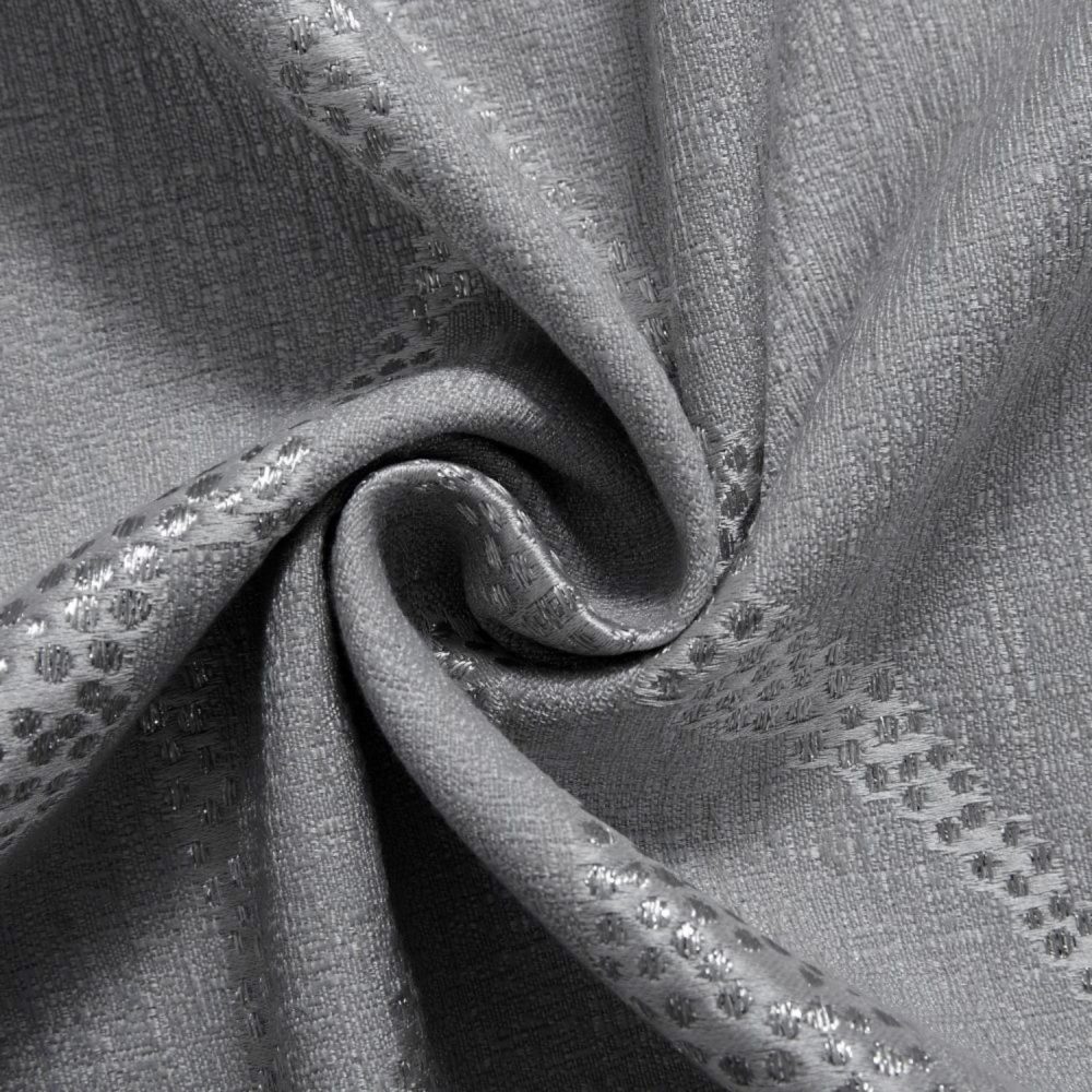 Marybel Glossy Abstract Ripple Curtains